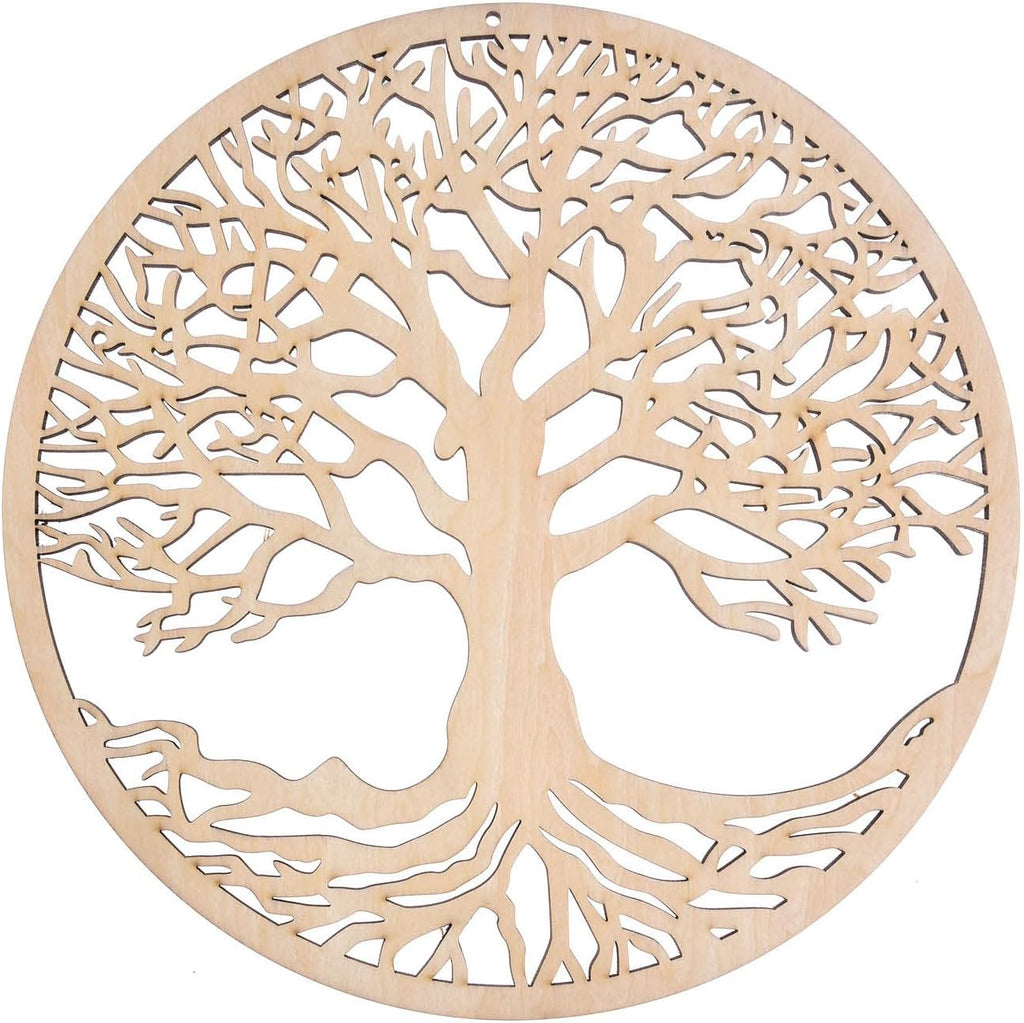 Pomurom Baum des Lebens Wanddeko, 28CM Heilige Geometrie aus Wandkunst, Grid Board Spirituelle Symbol für Yoga Meditation Zuhause Schlafzimmer Wohnzimmer Wandschmuck Dekoration