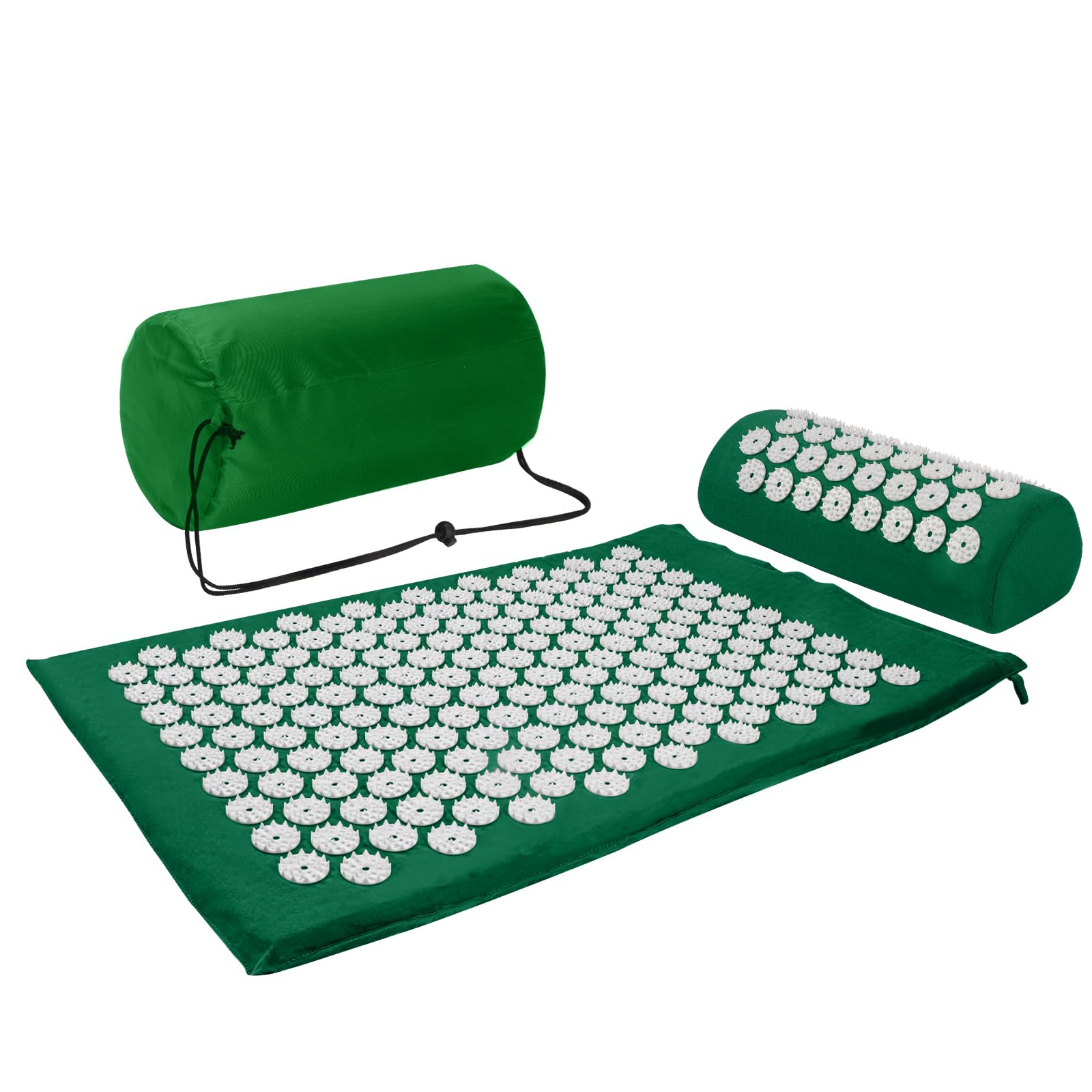 Acupressure Mat, Acupuncture Mat, Acupressure Mat for Relief of Neck and Back Pain, Acupressure Mat with Muscle Relaxation and Stress Relief, Shiatsu Mat for Sciatica Relief, Purple White