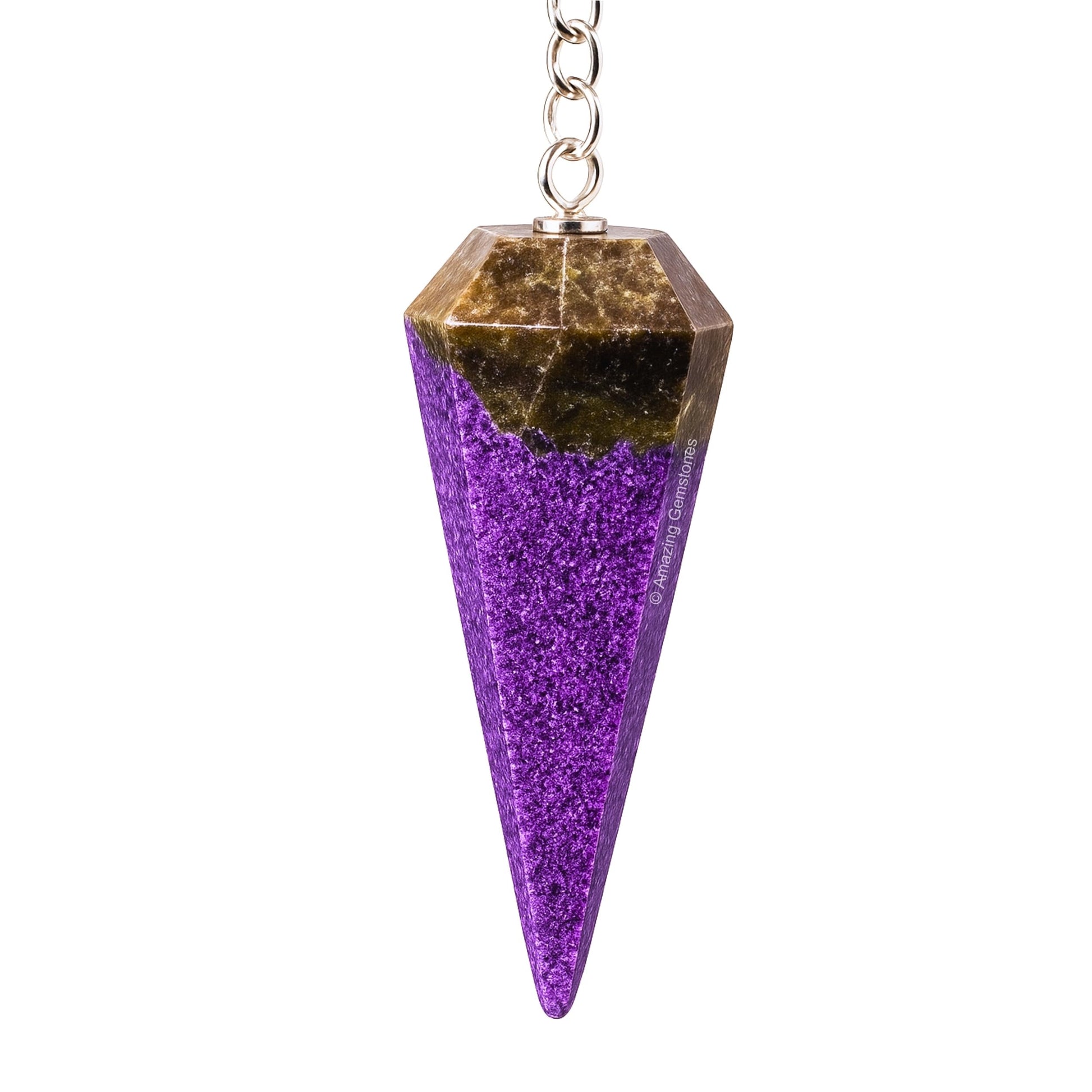 Lapis Lazuli Crystal Pendulum Divination Tools, 1-1.5'" inch Pendulo
