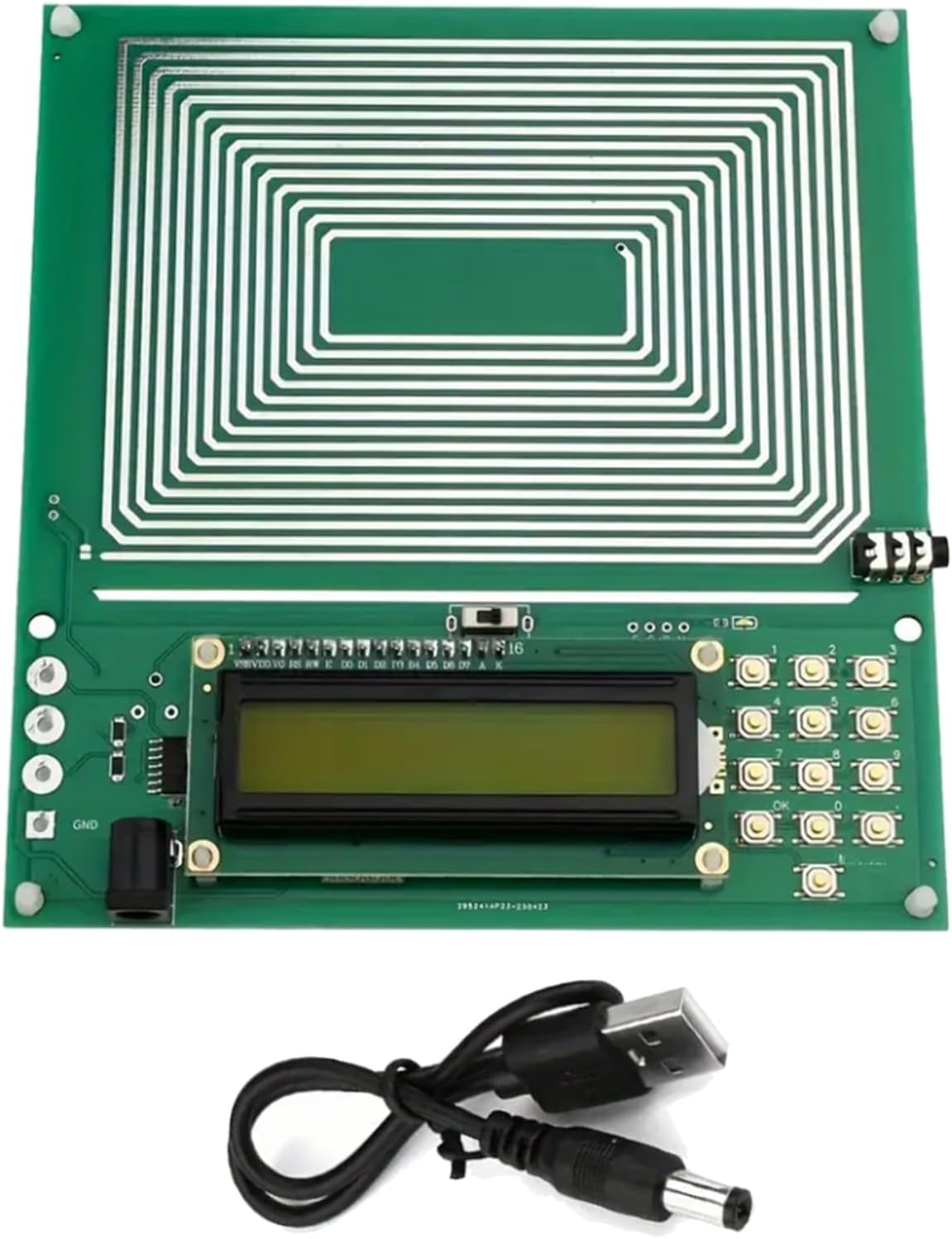 Schumann Resonator, Schumann Frequency Generator, 7.83 Hz Pure Sine Wave Pulse Generator 0.01-100,000 Hz Frequency Generator with Adjustable, Frequency Generator for Sound Improvement and Sleep Aid