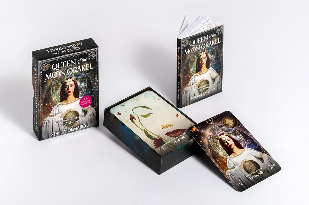 Queen of the Moon Orakel: Die Energie des Mondes zeigt dir den Weg - 44 Karten und Begleitbuch