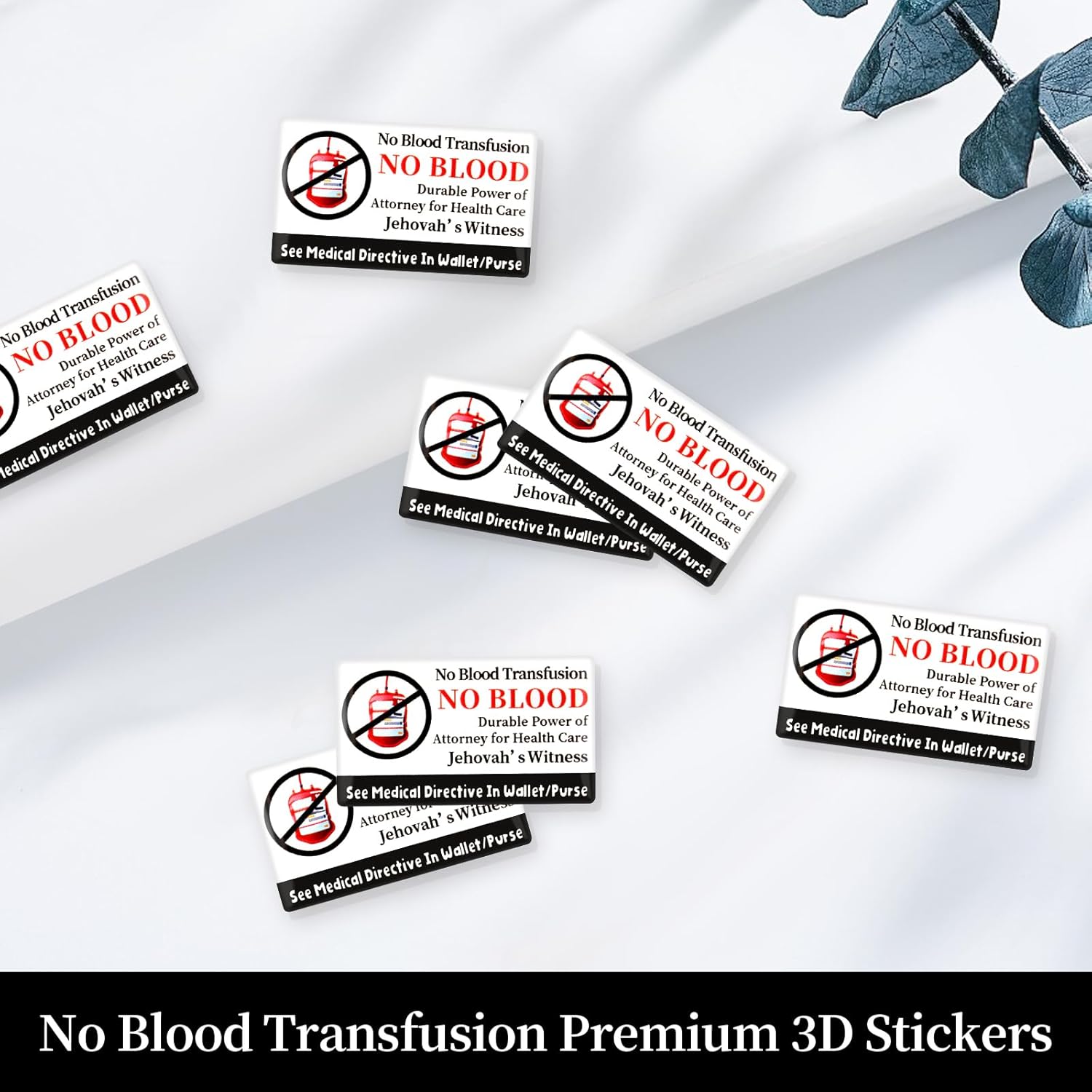 Pack of 50 Jehovah's Witness No Blood Stickers JW No Blood Transfusion Stickers JW Meeting Accessories from Mobile Phone Ministry Supplies Sticker Gifts for JW.org Pioneer Convention Children Women