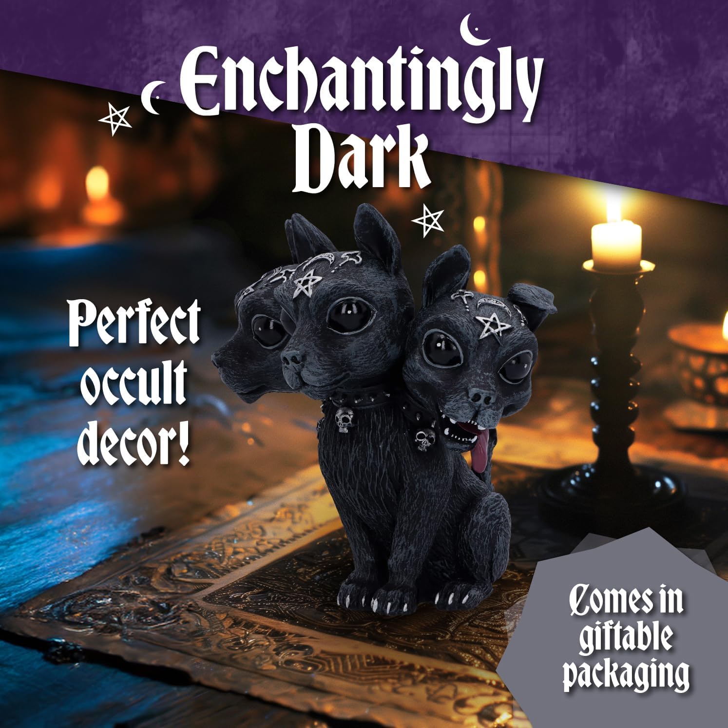 Nemesis Now Diabarkus Unisex Statue Black Polyresin Gifts, Gothic
