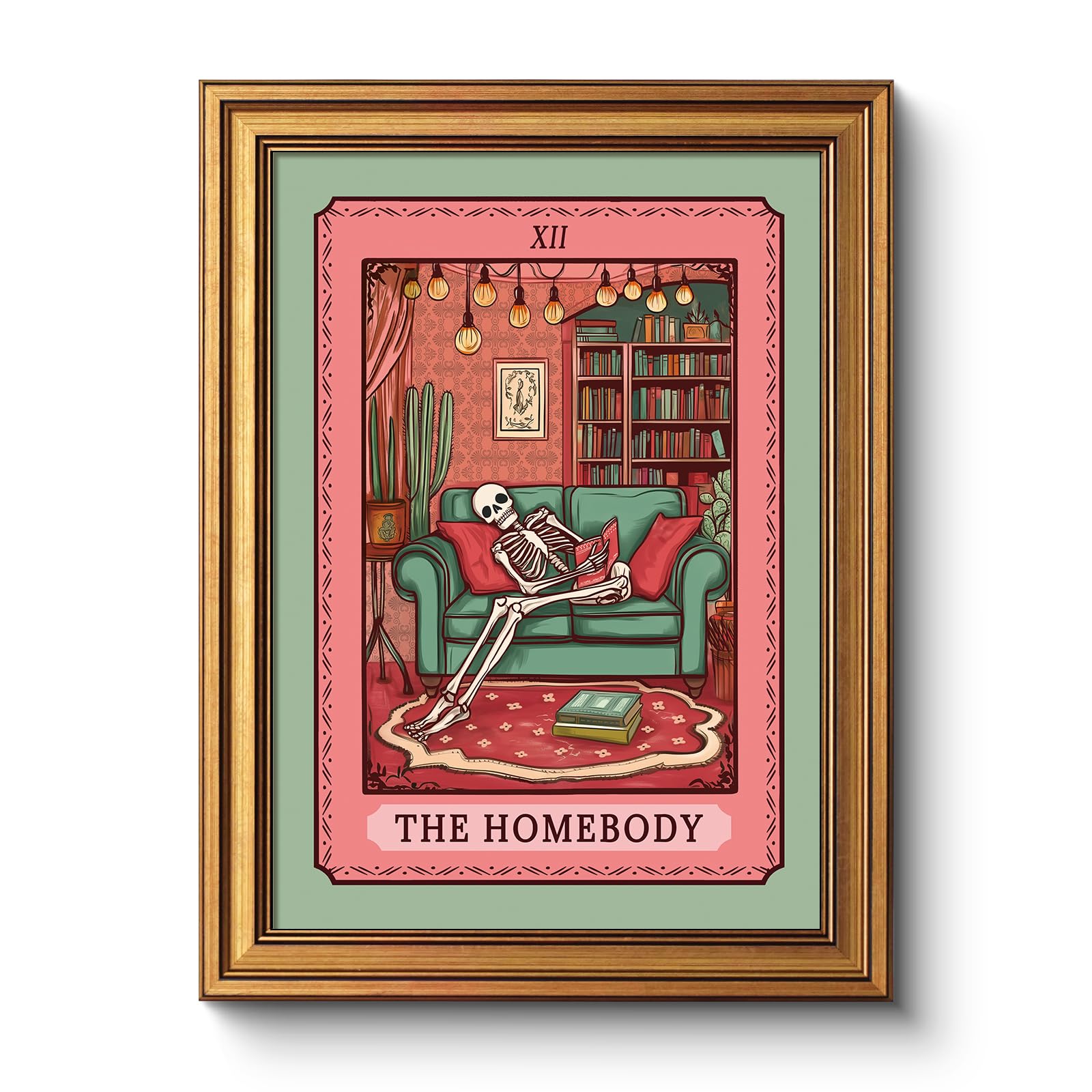 Vintage Sacred Heart of Jesus Christ Canvas Gold Framed Wall Art, 12x16 Inch Religious Oil Painting Artwork, Christian Art Print for Home Living Room Spiritual Spaces Decor