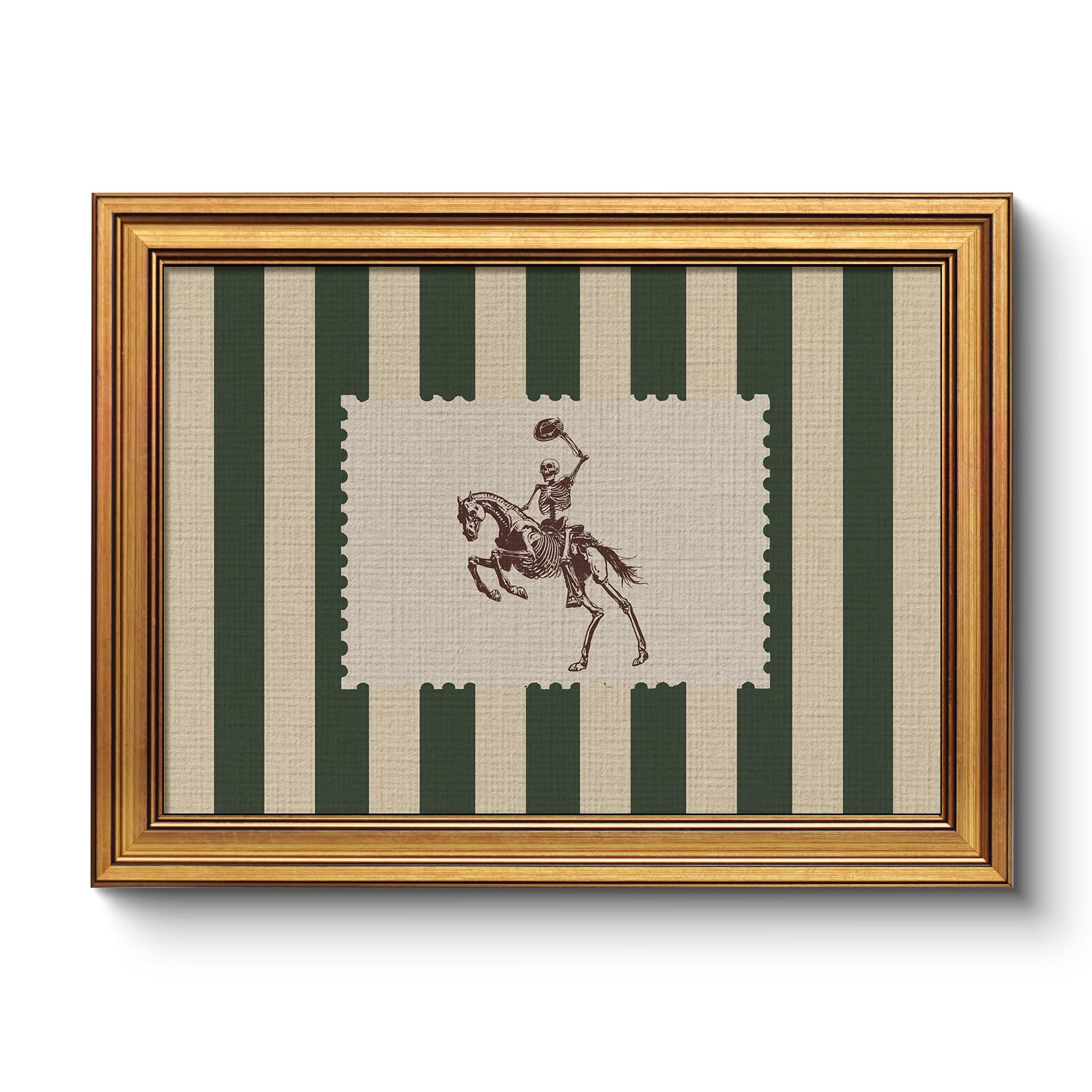 Vintage Sacred Heart of Jesus Christ Canvas Gold Framed Wall Art, 12x16 Inch Religious Oil Painting Artwork, Christian Art Print for Home Living Room Spiritual Spaces Decor