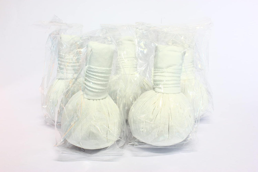 5 x Thai Spa Herbal Compress Massage Ball Therapy (Luk Pra Kob) Product from Thailand