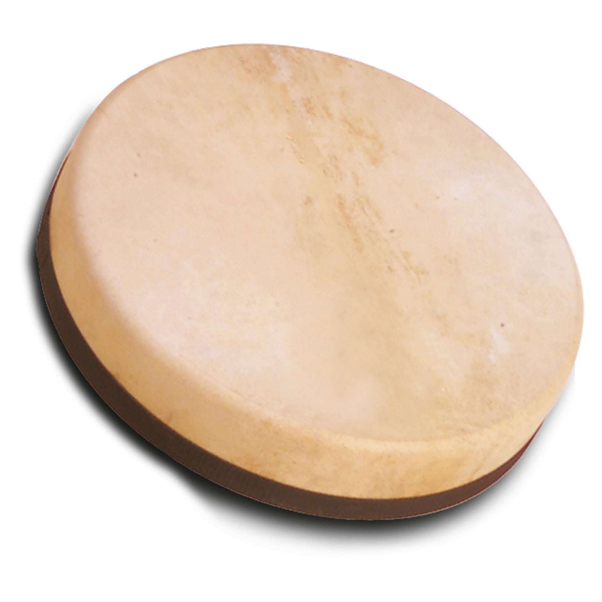 Schlagwerk RTS62 Rahmentrommel Frame Drum Natural -Handtrommel ohne Haltekreuz - ⌀ 60 cm / 24 Zoll / 8 cm hoch - Ziegenfell, stimmbar - Buchenholz - Schamanentrommel Made in Germany
