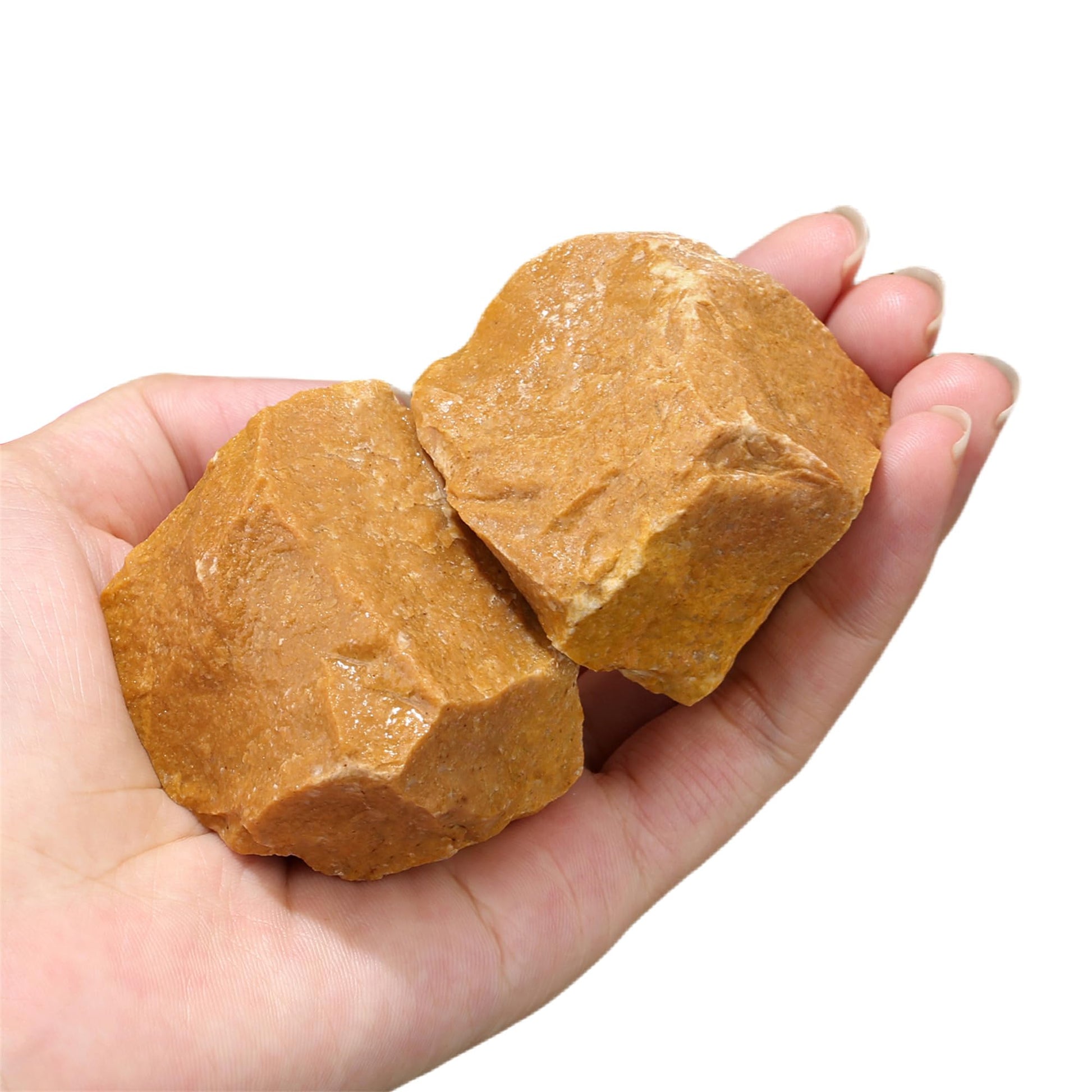 2 Pieces African Bloodstone Large Crystals Rough Stone Set Crystal Spiritual Stones Premium Water Stones Esoteric Gifts 4.5-5.5cm