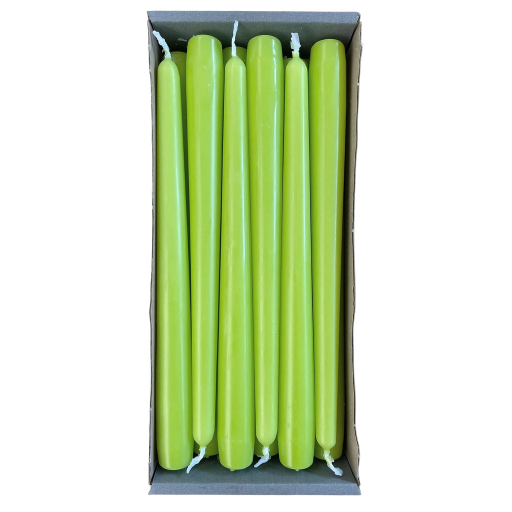 Nordring Pack of 12 Taper Candles 2.3 cm x 25 cm High Antique Pink - RAL Certified, Drip Free & Low Smoke, Approximately 8 Hours Burn Time - Table Decoration & Candlestick
