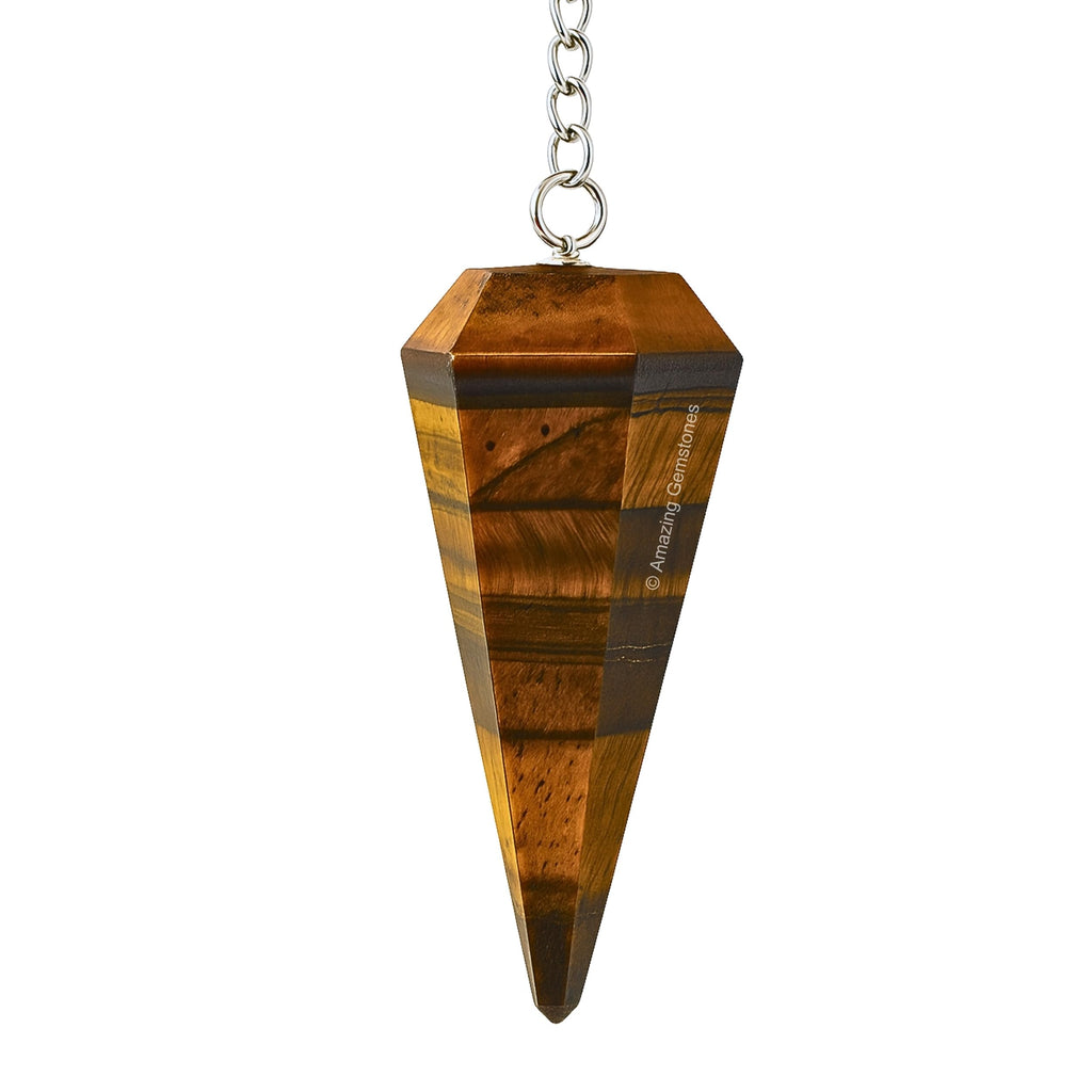Lapis Lazuli Crystal Pendulum Divination Tools, 1-1.5'" inch Pendulo