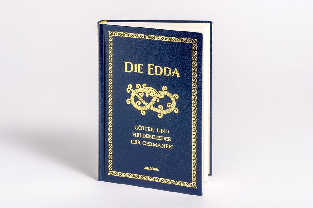 Die Edda - Götter- und Heldenlieder der Germanen: Die wichtigste Quelle altnordischer Mythologie. Gebunden in Cabra-Leder mit Goldprägung (Cabra-Leder-Reihe, Band 33)