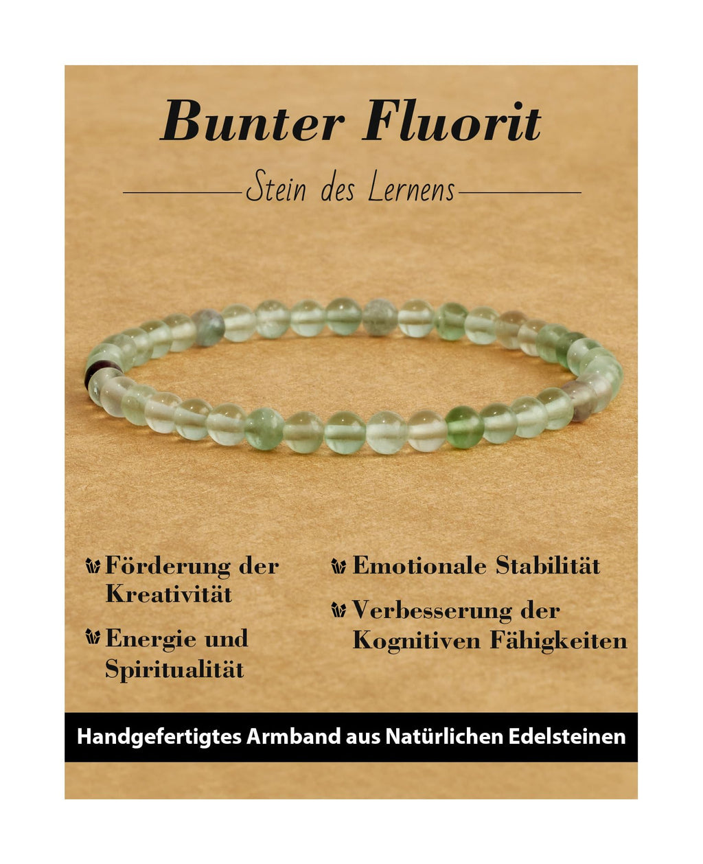 4 mm Stretch Bracelet Made of Real Natural Stone Beads, Healing Stone Bracelet, Yoga Bracelet for Women, Men, Lucky Bracelet, Friendship Bracelet, Replacement Beads Included