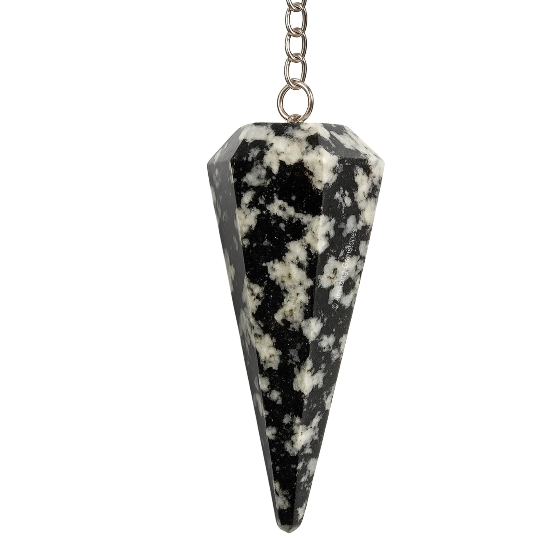 Lapis Lazuli Crystal Pendulum Divination Tools, 1-1.5'" inch Pendulo
