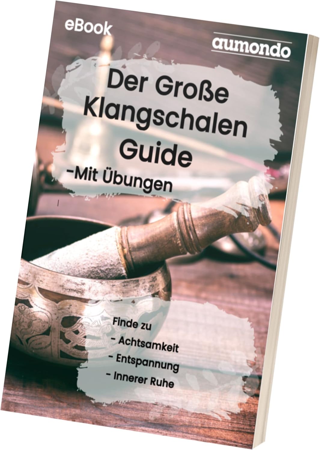 Große Original Tibetische Klangschale - 13cm. Klangschalen Set mit eBook, Klöppel, Klangschalenkissen und Geschenk-Box. Singing Bowl aus Tibet