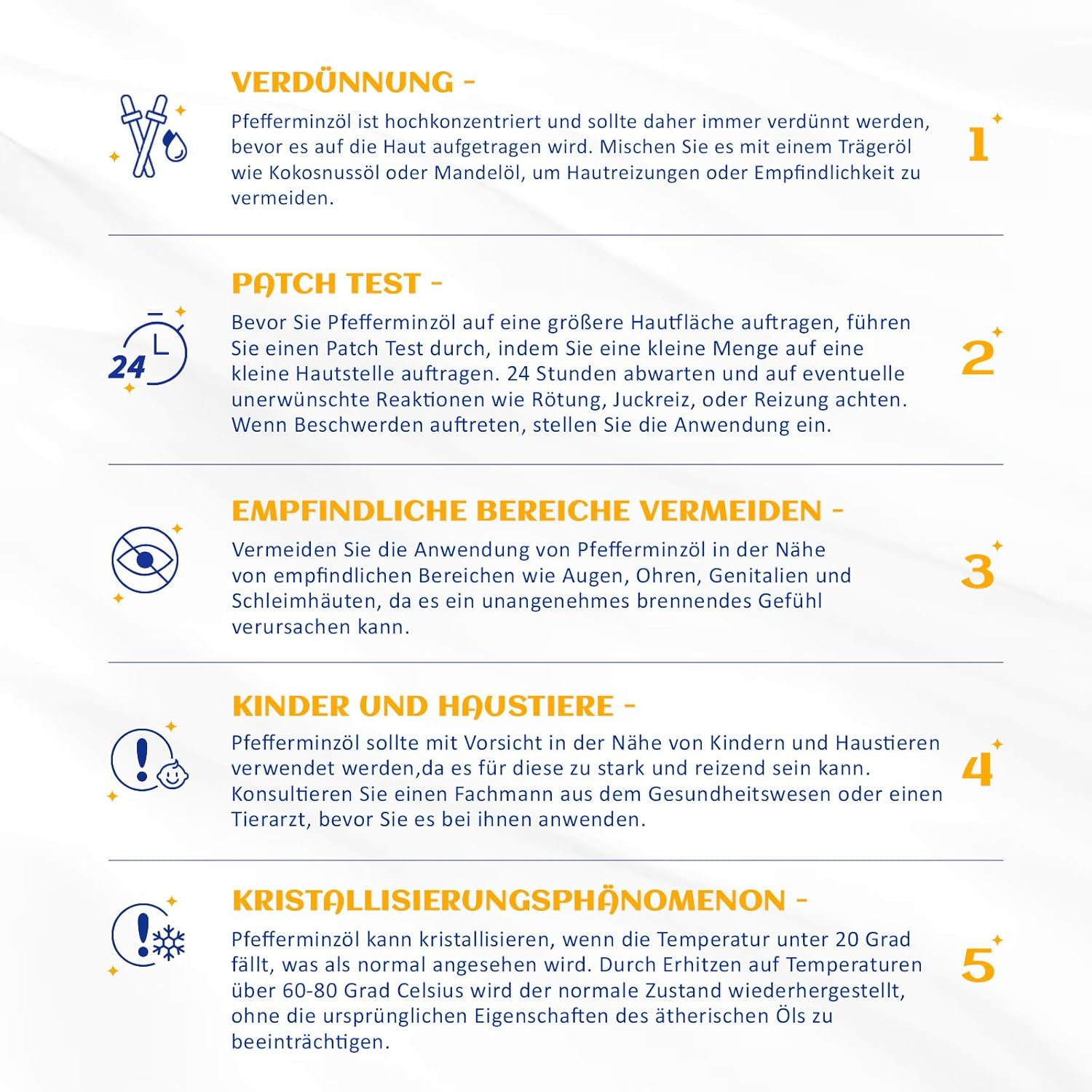 HIQILI 100ml Pfefferminzöl Ätherisches Öl, 100% Reines Naturrein Minzöl,Peppermint Oil für Diffuser, Massage, Haar, Hautpflege - Gratis Eine Reiseflasche