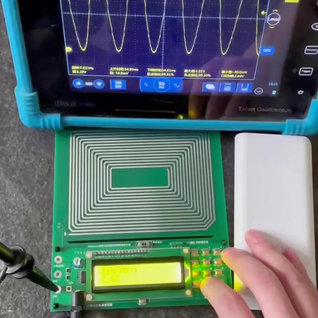 Schumann Resonator, Schumann Frequency Generator, 7.83 Hz Pure Sine Wave Pulse Generator 0.01-100,000 Hz Frequency Generator with Adjustable, Frequency Generator for Sound Improvement and Sleep Aid