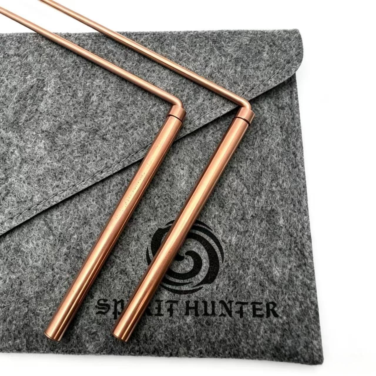 Spirit Hunter 99.9% Copper Dowsing Rod - Divining Rods 2PCS with Bag