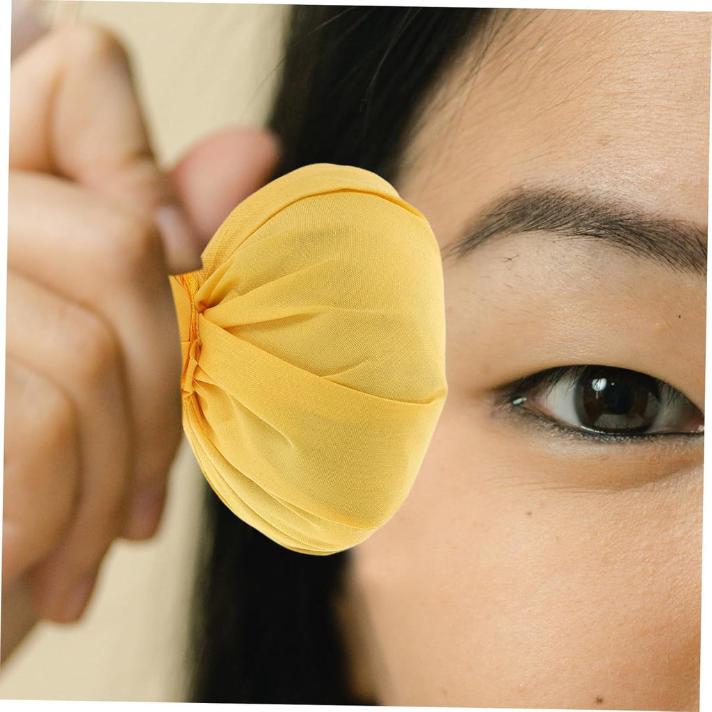 Healvian 2 x Massage Health Ball Aroma Compress Ball Herb Ball Spa Massage Ball Package Chinese Medicine Portable Massage Balls Herb Bag Wormwood Bag Heat Bag Cotton Yellow