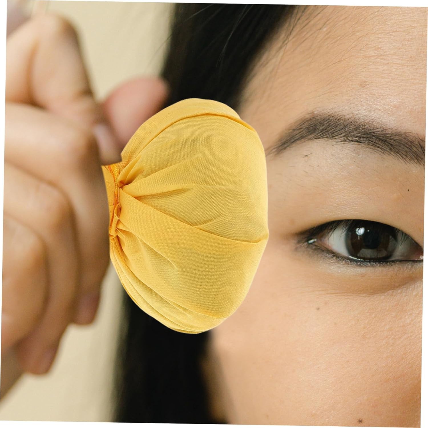 Healvian 2 x Massage Health Ball Aroma Compress Ball Herb Ball Spa Massage Ball Package Chinese Medicine Portable Massage Balls Herb Bag Wormwood Bag Heat Bag Cotton Yellow
