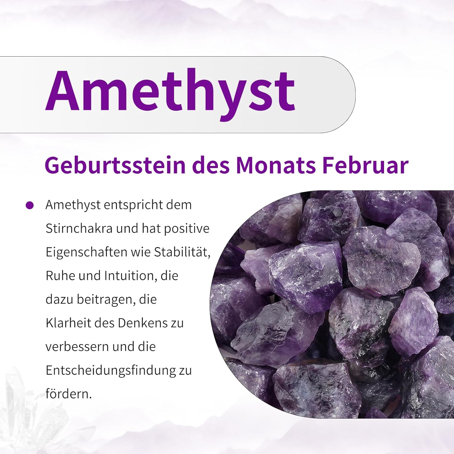 Natürlichen Amethyst Drusensegment Rohstück, Unregelmäßige Naturstück Dekorative Steine Drusenstück, Reiki Heilung Kristall Cluster Specimen Edelstein Fengshui Ornamente