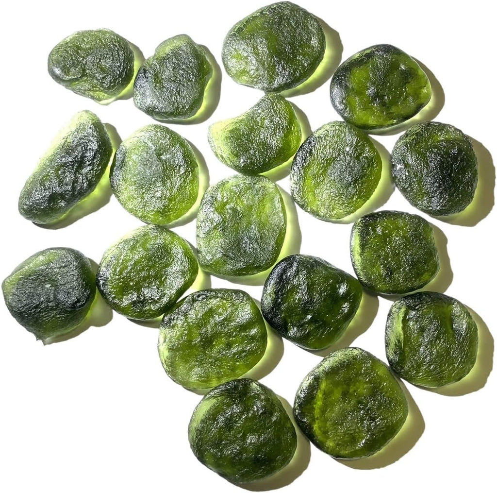 1PC Really Natural Moldavite Rough Stone Czech Meteorite for Collectors Crystal Energy Gemstone Valuable Property(3-5g)