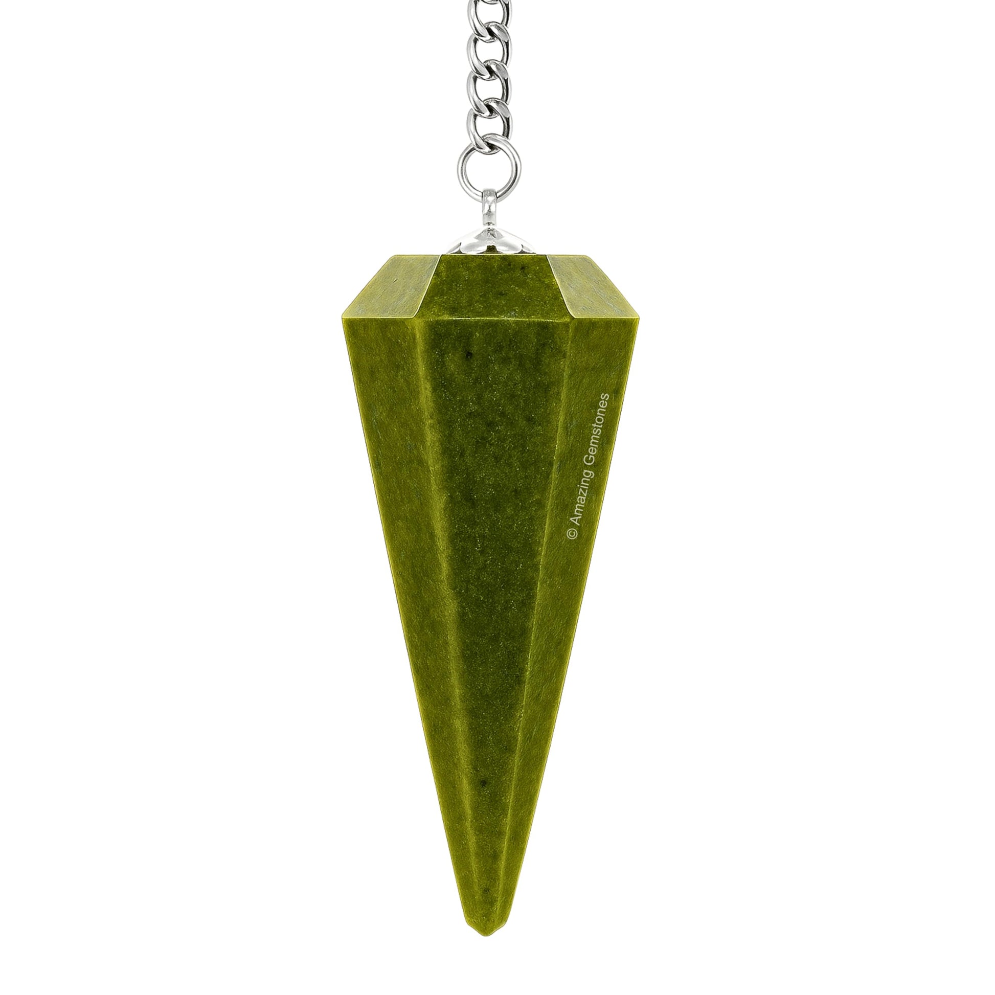 Lapis Lazuli Crystal Pendulum Divination Tools, 1-1.5'" inch Pendulo