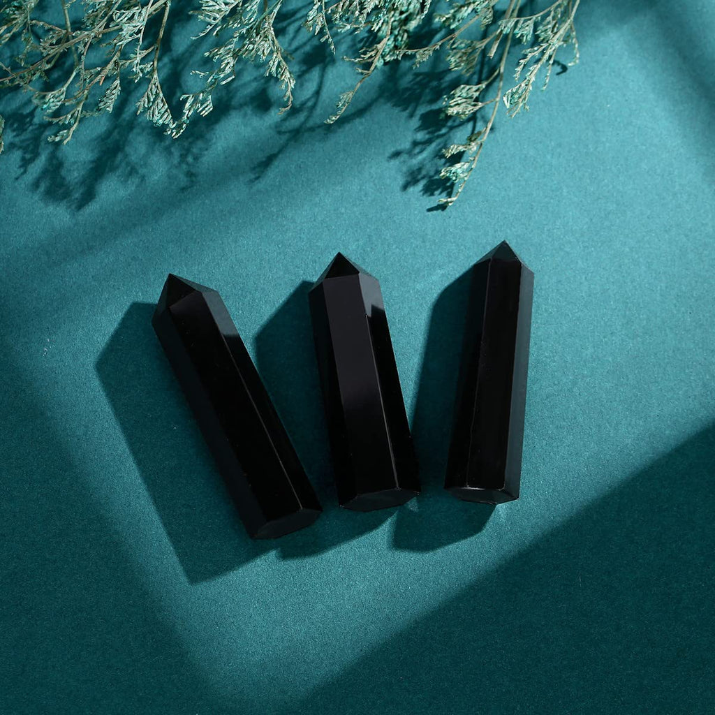XIANNVXI 2" Amethyst Kristalle Heilung Kristall Wand Edelsteine Steine Turm Natürliche Hexagonal Punkt Stäbe Meditation Energie Therapie Steine