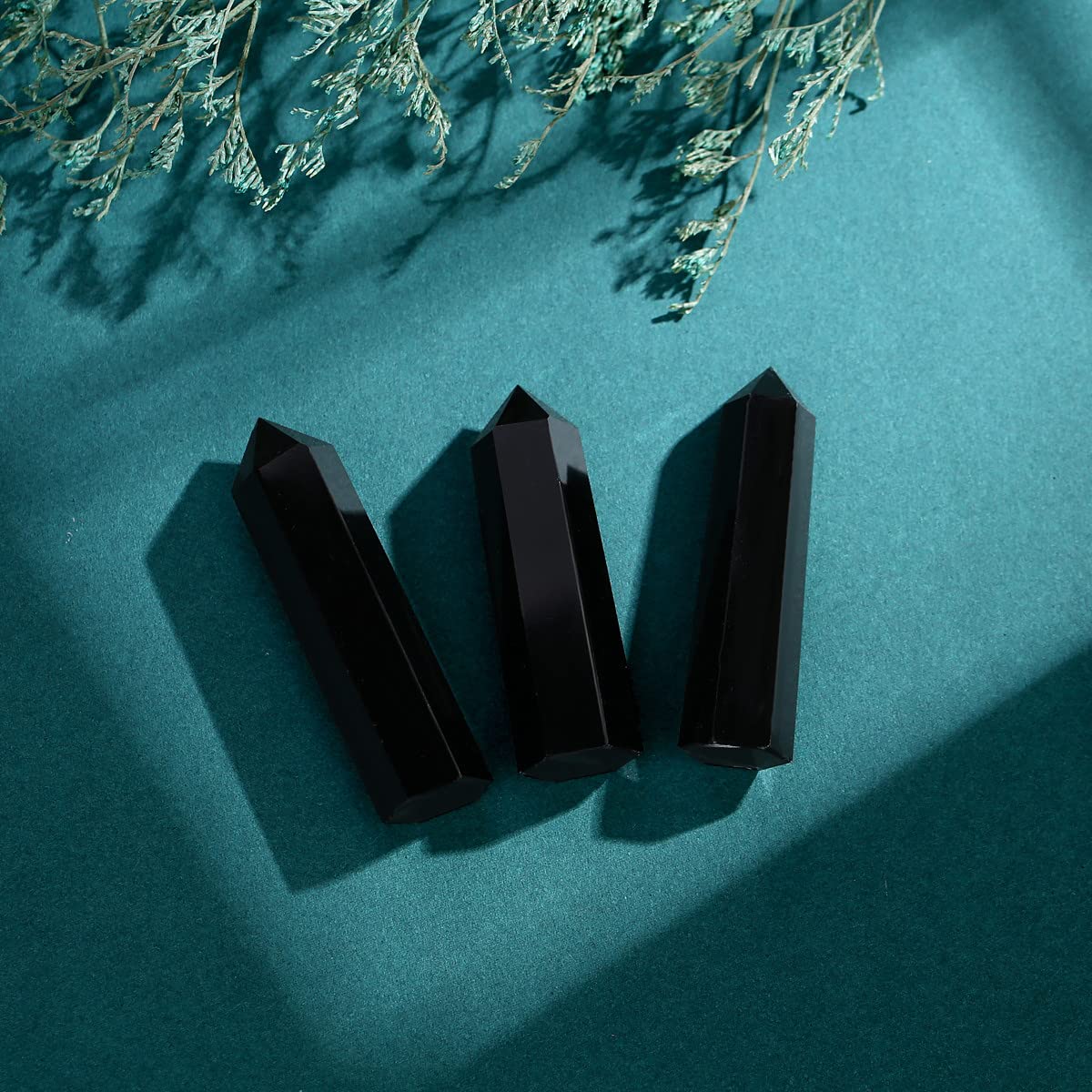 XIANNVXI 2" Amethyst Kristalle Heilung Kristall Wand Edelsteine Steine Turm Natürliche Hexagonal Punkt Stäbe Meditation Energie Therapie Steine