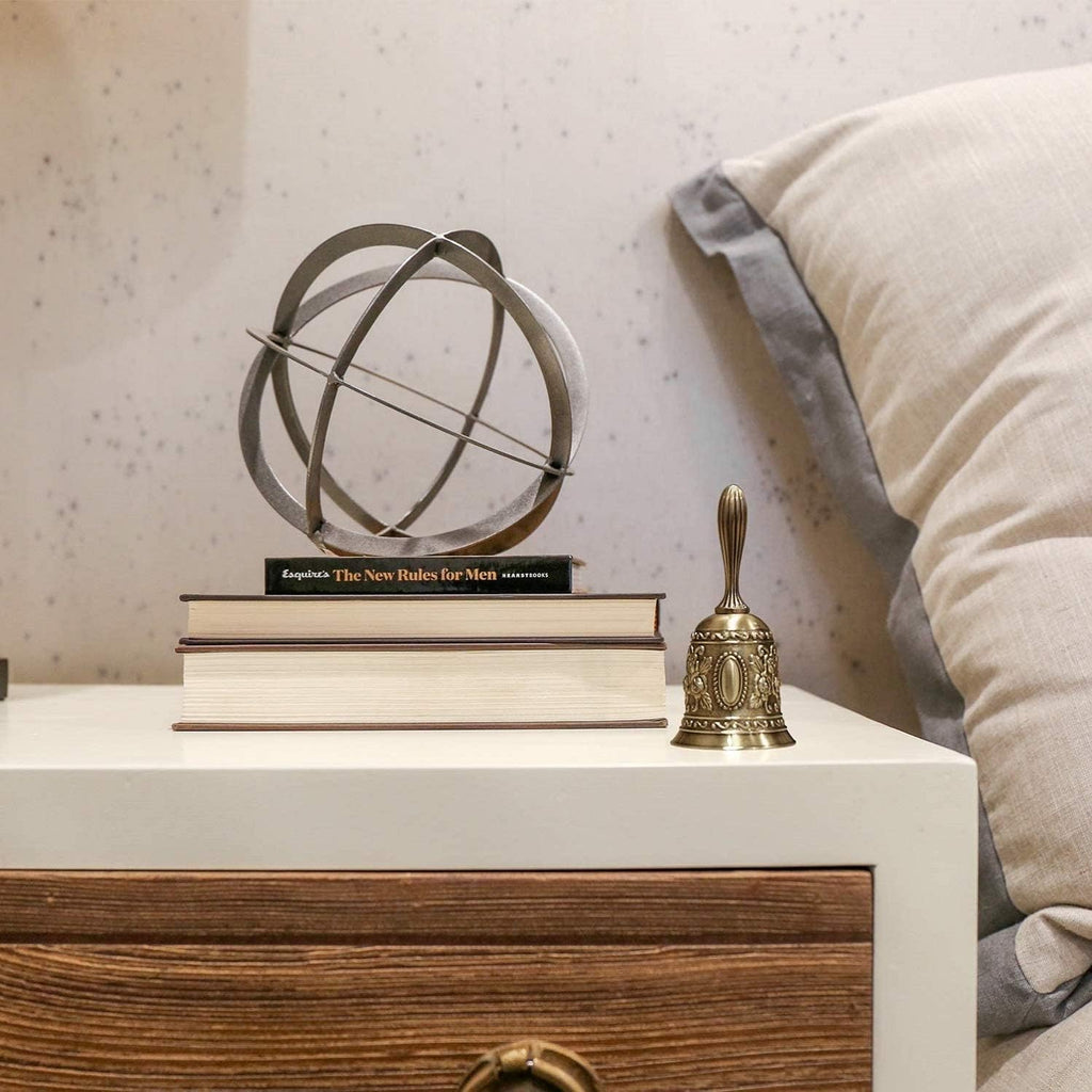 Handglocke Hand Glocke Hand Tischglocke Resturant Service Glocke Handklingel für Weihnachtsdekorationen Hochzeit Abendessen Schule