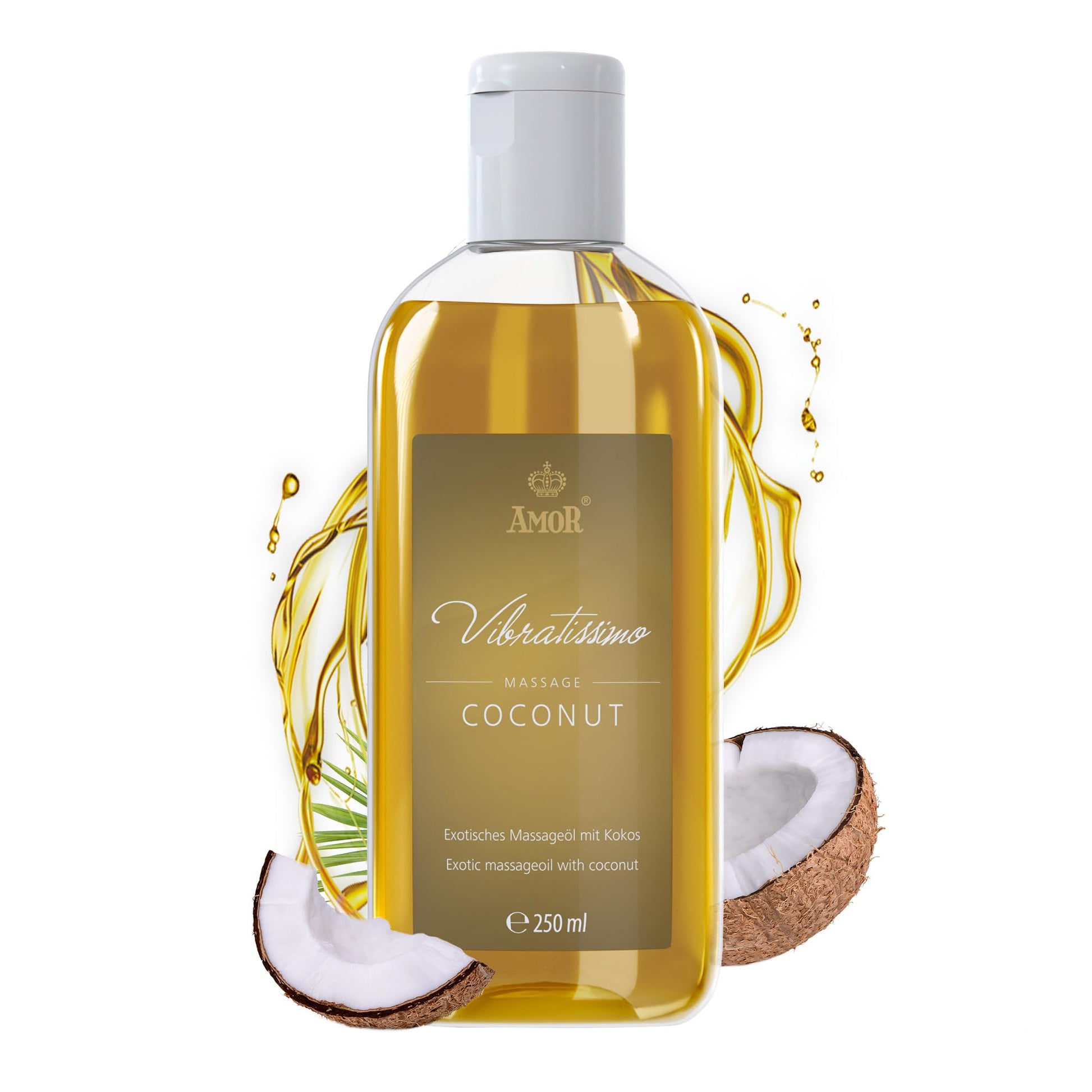 Vibratissimo Hot Moments 100 ml Massageöl - Aufheizendes Massageerlebnis - Stimulierende Massageöle, Entspannung für Paare & Gleitöl, Liebesöl