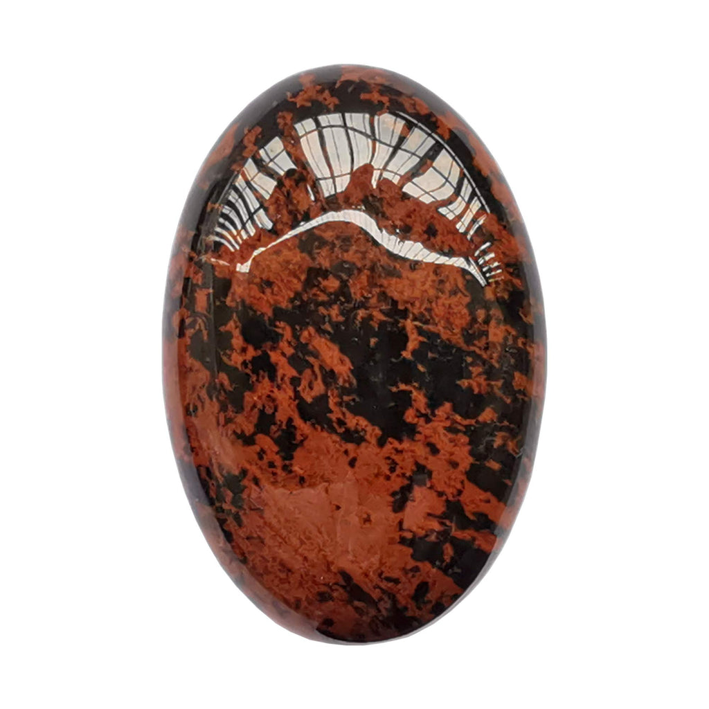 Natural Purple Lepidolite Worry Stones Oval Palm Pockets Healing Crystal Massage Spa Energy Stone