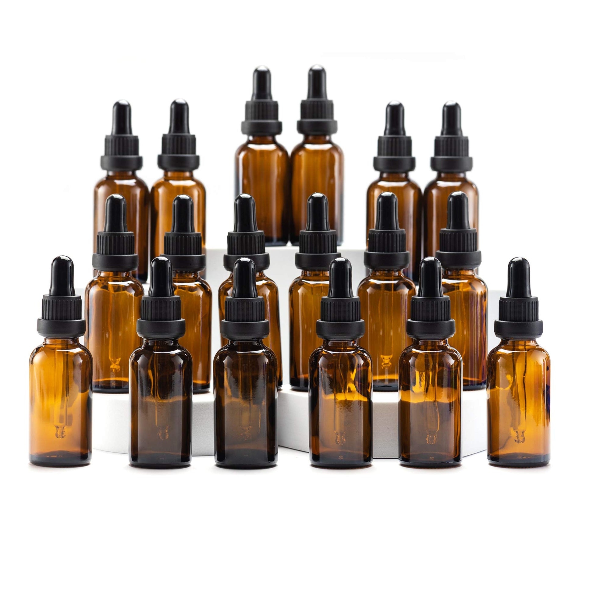 YIZHAO Pipettenflasche 30ml, Apothekerflasche Braunglas mit [Dropper Pipette Glas], Braunglasflasche für Ätherische Öl, Parfümöle,Aromatherapie,Düfte,Flüssigkeit – 6Pcs