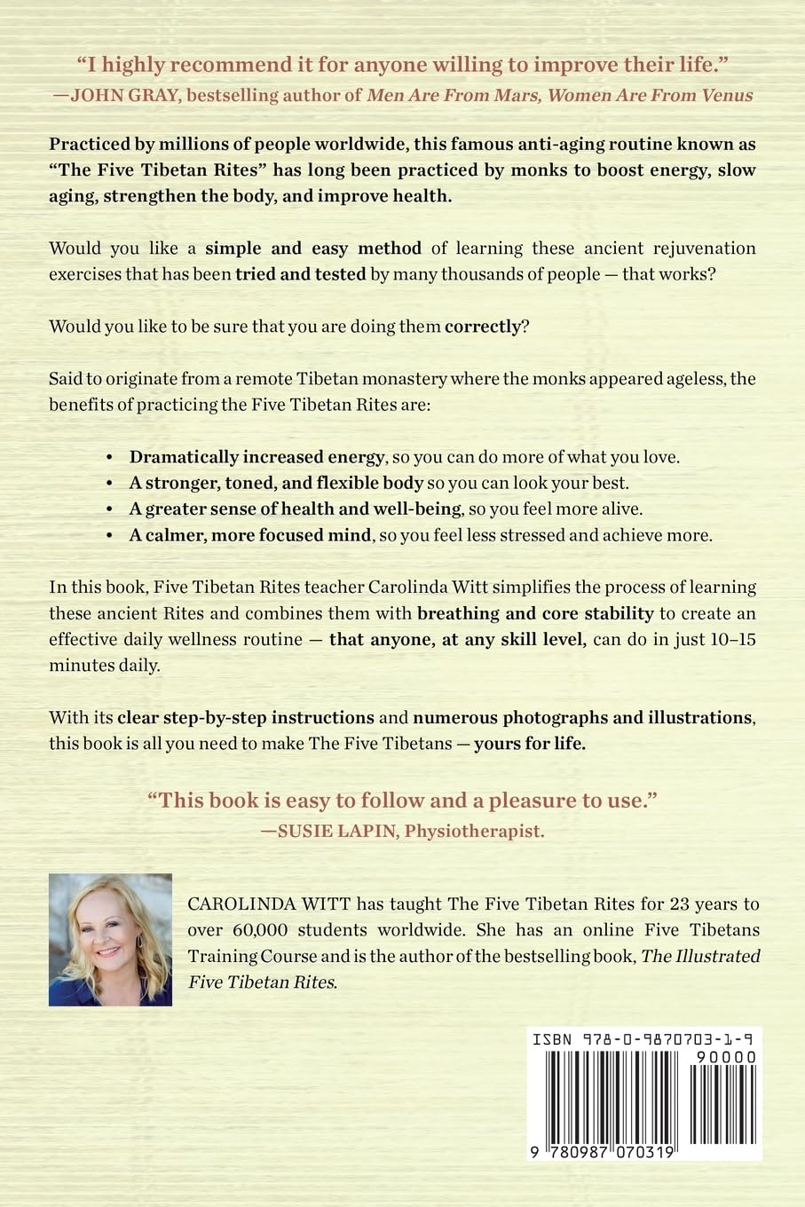 The Illustrated Five Tibetan Rites: Anti-Aging Secrets for Vitality, Strength, Well-Being and Health