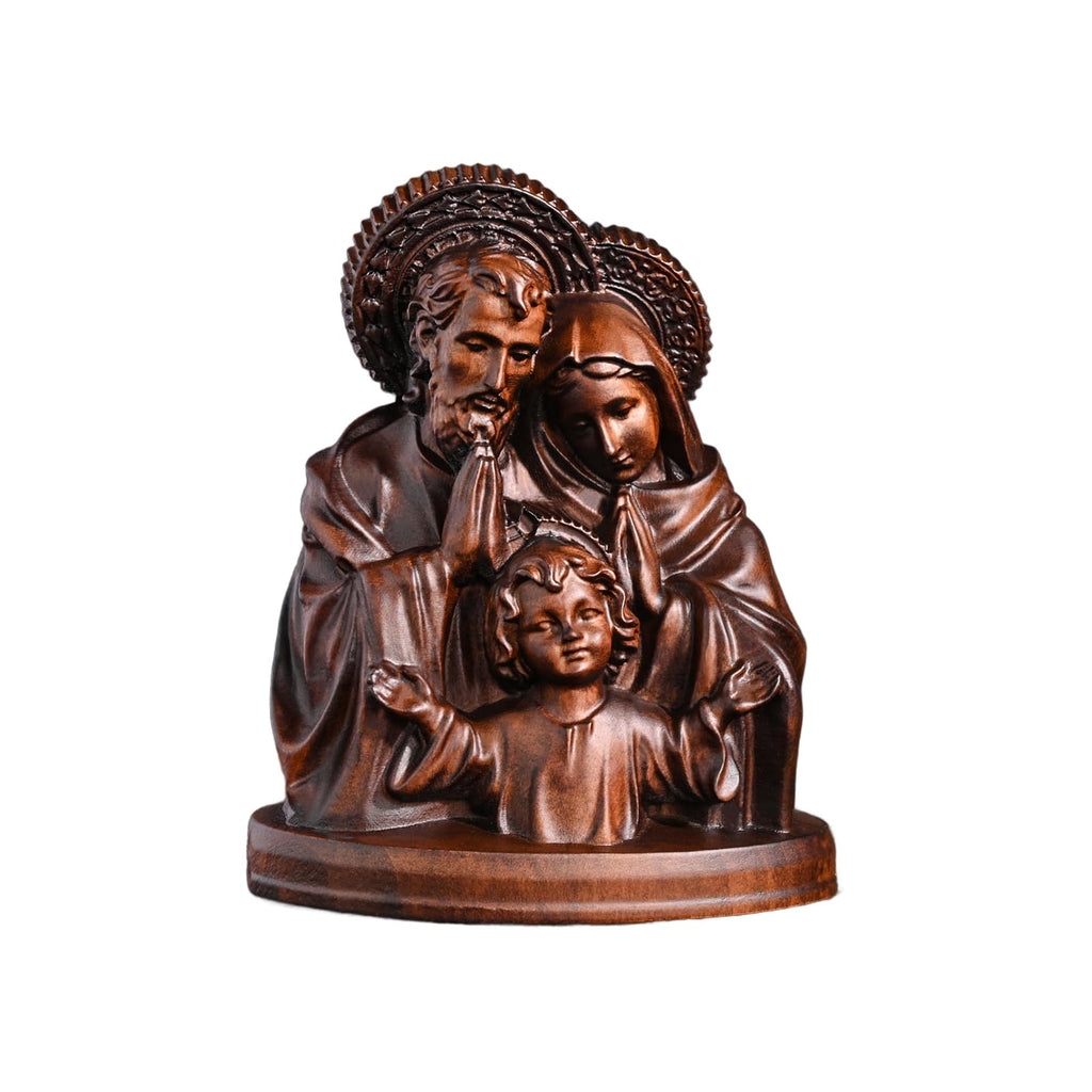 BGCarvedGrace St.Joseph Holding Baby Jesus Statue