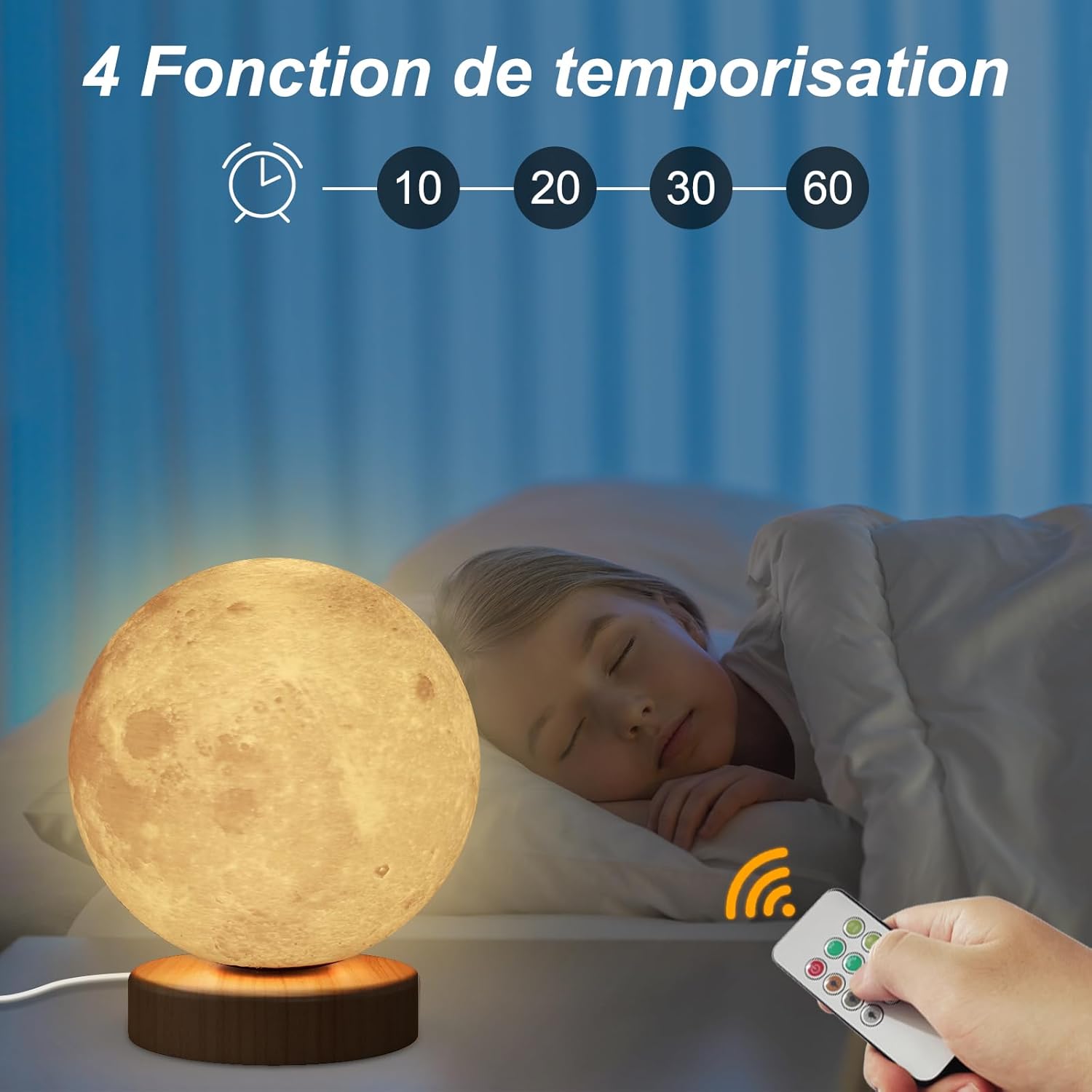 Hiloshine Tageslichtlampe,Simulation von Tageslicht,10.000 Lux Tageslichtlampen,UV-freie LED Lichttherapielampe Tageslichtleuchte mit Fernsteuerung,3 Farbtemperaturen,Dimmer und Timer Daylight Lamp