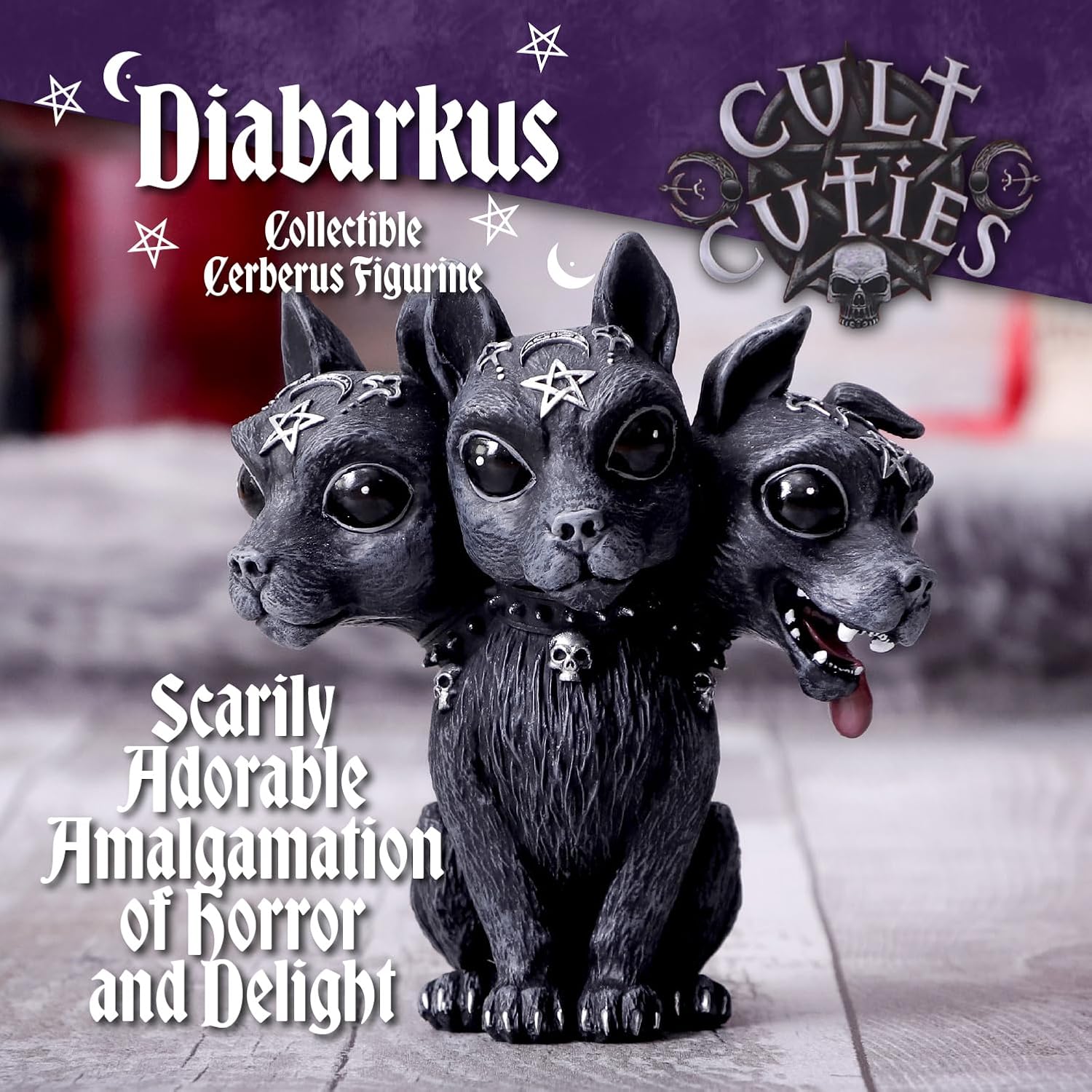 Nemesis Now Diabarkus Unisex Statue Black Polyresin Gifts, Gothic