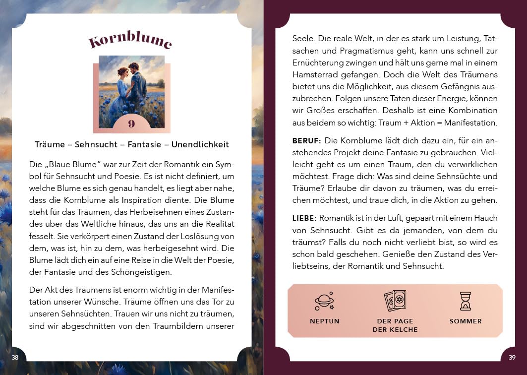 Orakel-Kartenset: Blütenorakel | Nutze die faszinierende Energie der Blumen und spüre die Kraft der Natur: 52 florale Botschaften mit Begleitbuch: Spirituelle Weisheiten, Astrologie und Tarot