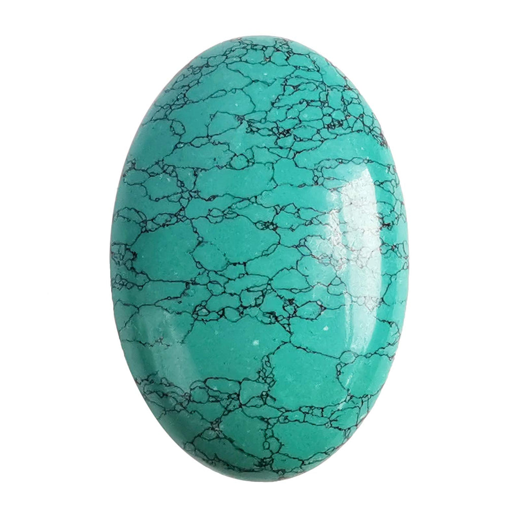 Natural Purple Lepidolite Worry Stones Oval Palm Pockets Healing Crystal Massage Spa Energy Stone