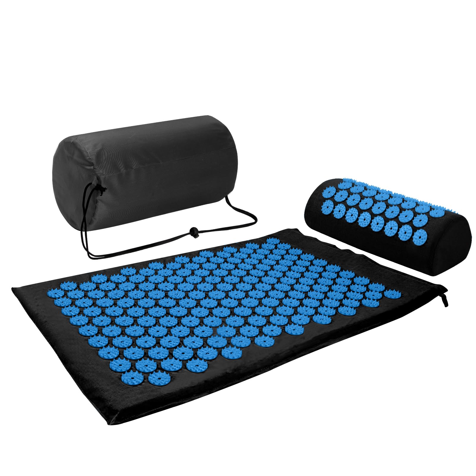 Acupressure Mat, Acupuncture Mat, Acupressure Mat for Relief of Neck and Back Pain, Acupressure Mat with Muscle Relaxation and Stress Relief, Shiatsu Mat for Sciatica Relief, Purple White