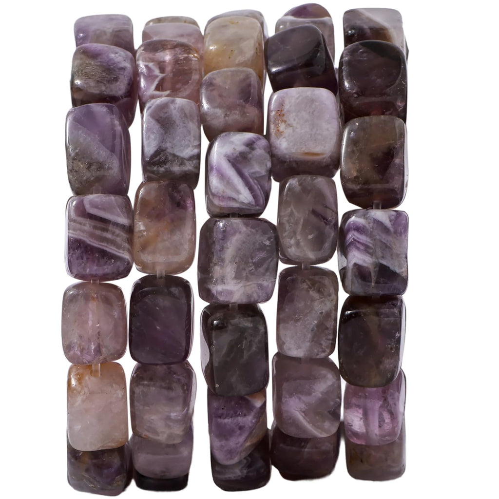 Natural Large Malachite Cube Stone Beads 8x11mm 38cm/str Loose Semi Gemstone Stone Square Beads for Making Bracelets Necklace