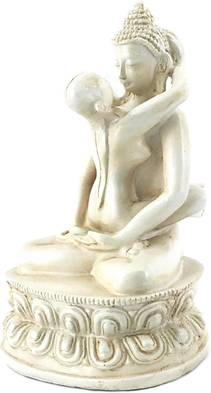 Bellaa 22166 Buddha-Statue Yab Yum Shakti Embrace Tantra 15,2 cm