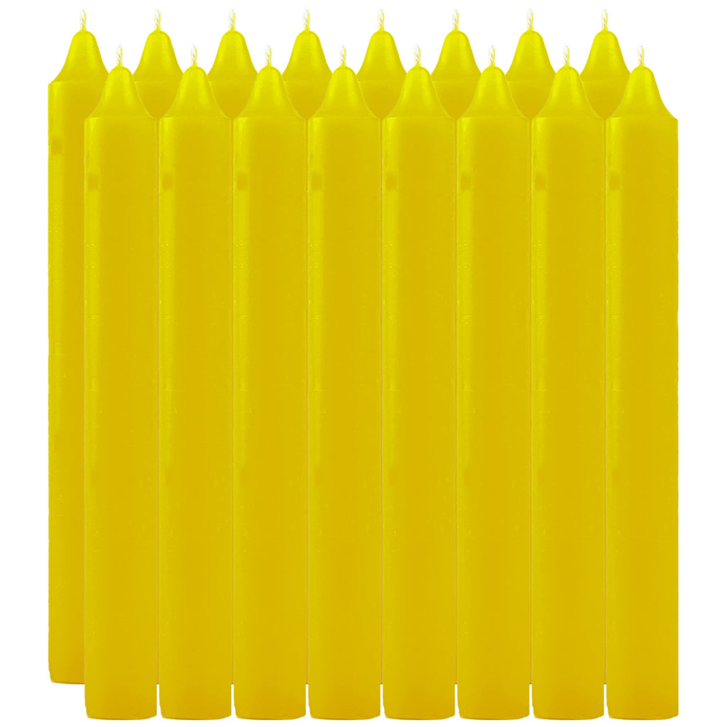 Stabkerzen Blau, Leuchterkerzen 16 Stück Ohne Duft Länge 17.5 cm