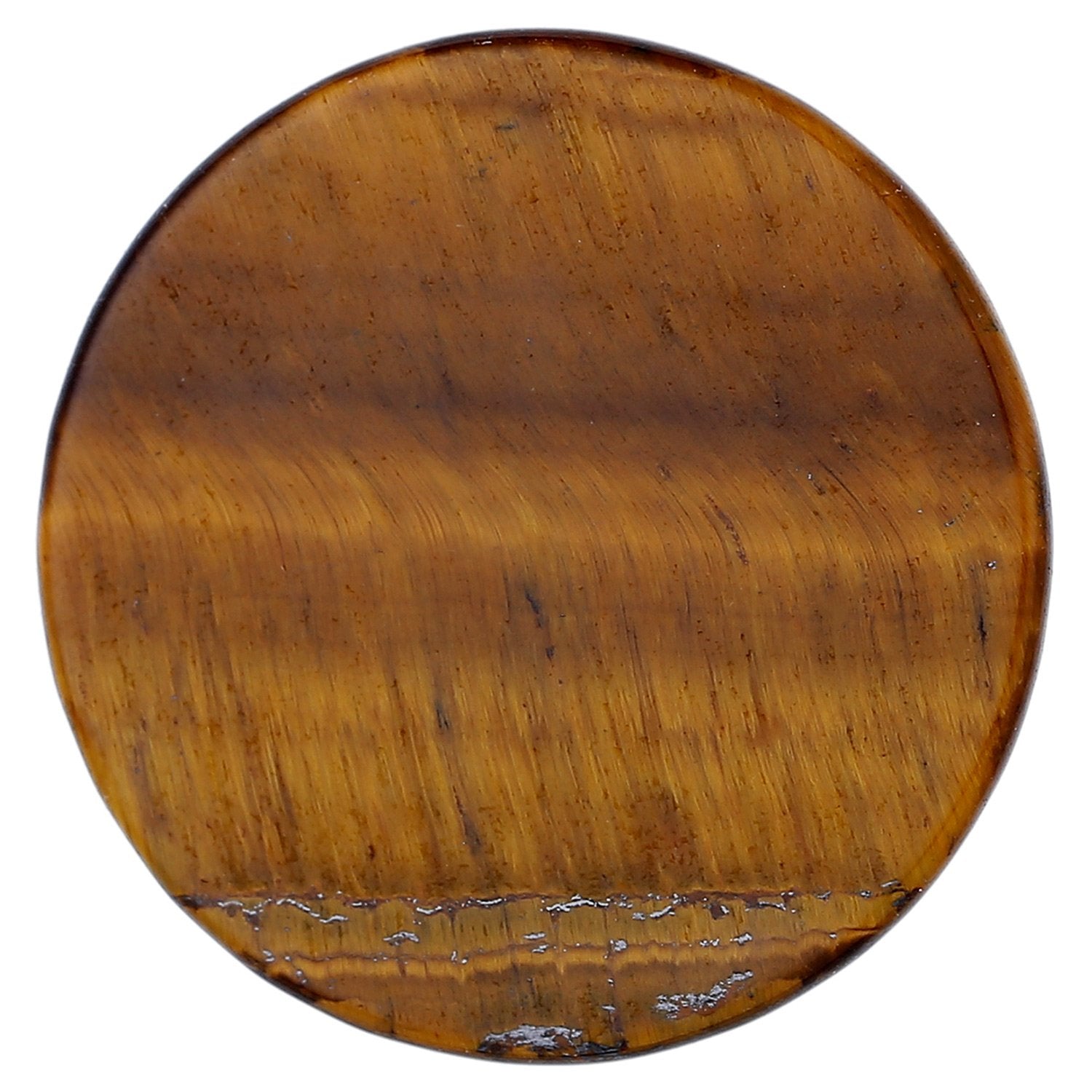 Morella Damen Coin 33 mm Edelstein Chakren Scheibe Halsketten-Anhänger