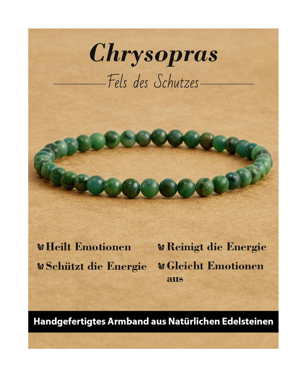4 mm Stretch Bracelet Made of Real Natural Stone Beads, Healing Stone Bracelet, Yoga Bracelet for Women, Men, Lucky Bracelet, Friendship Bracelet, Replacement Beads Included