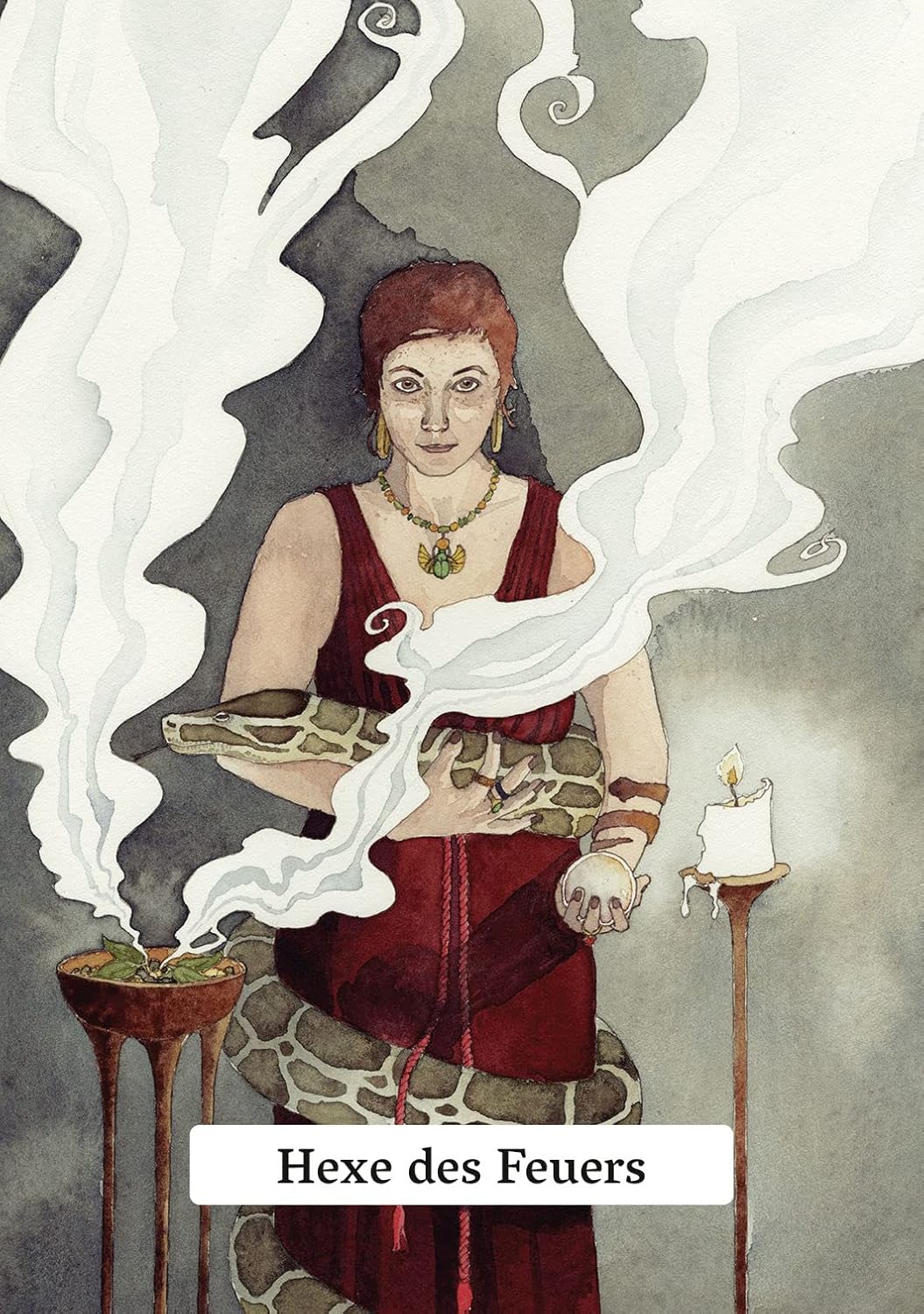 Das Tarot der Hexenweisheit: 78 Tarotkarten & Deutungsbuch mit 176 Seiten