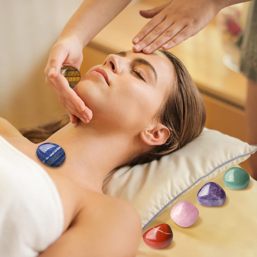 4-5cm Roter Jaspis Heilsteine Kristalle Polieren Groß Edelsteine Steine Rohstein Trommelsteine Kristall Sorgenstein Handschmeichler Stein Meditation Angst Stress Relief 1PC