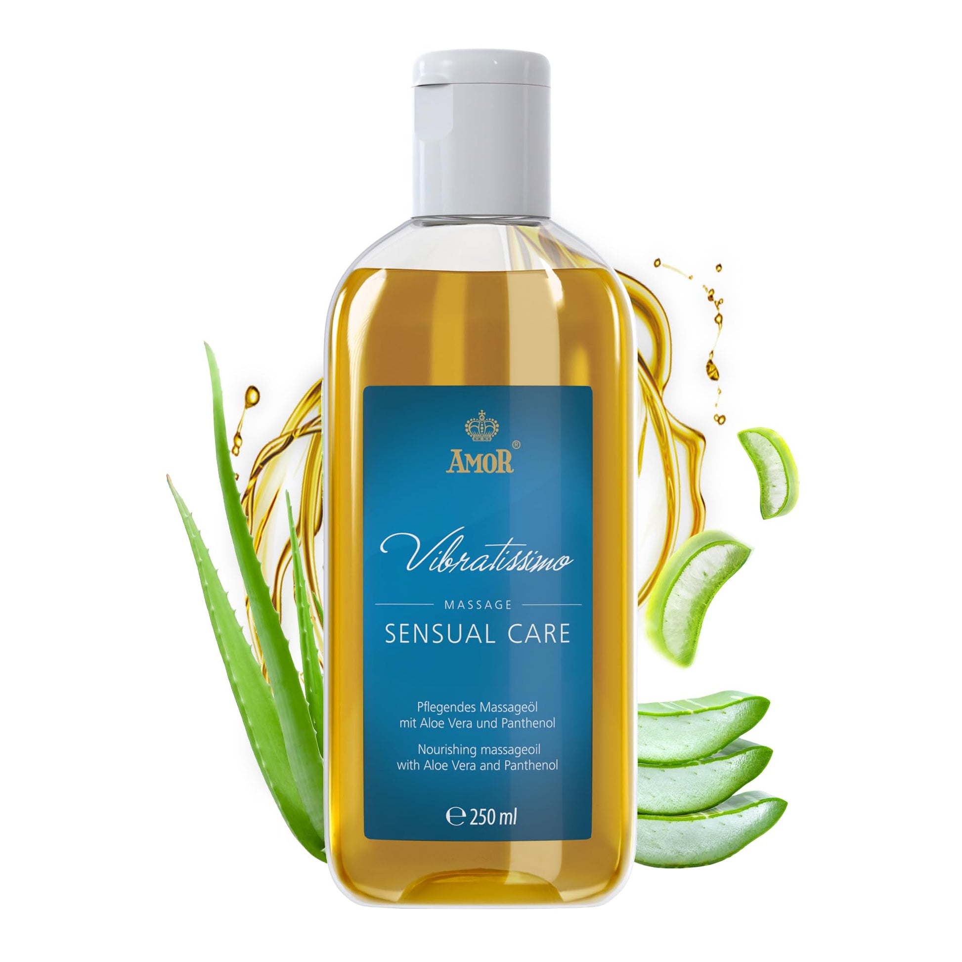 Vibratissimo Hot Moments 100 ml Massageöl - Aufheizendes Massageerlebnis - Stimulierende Massageöle, Entspannung für Paare & Gleitöl, Liebesöl