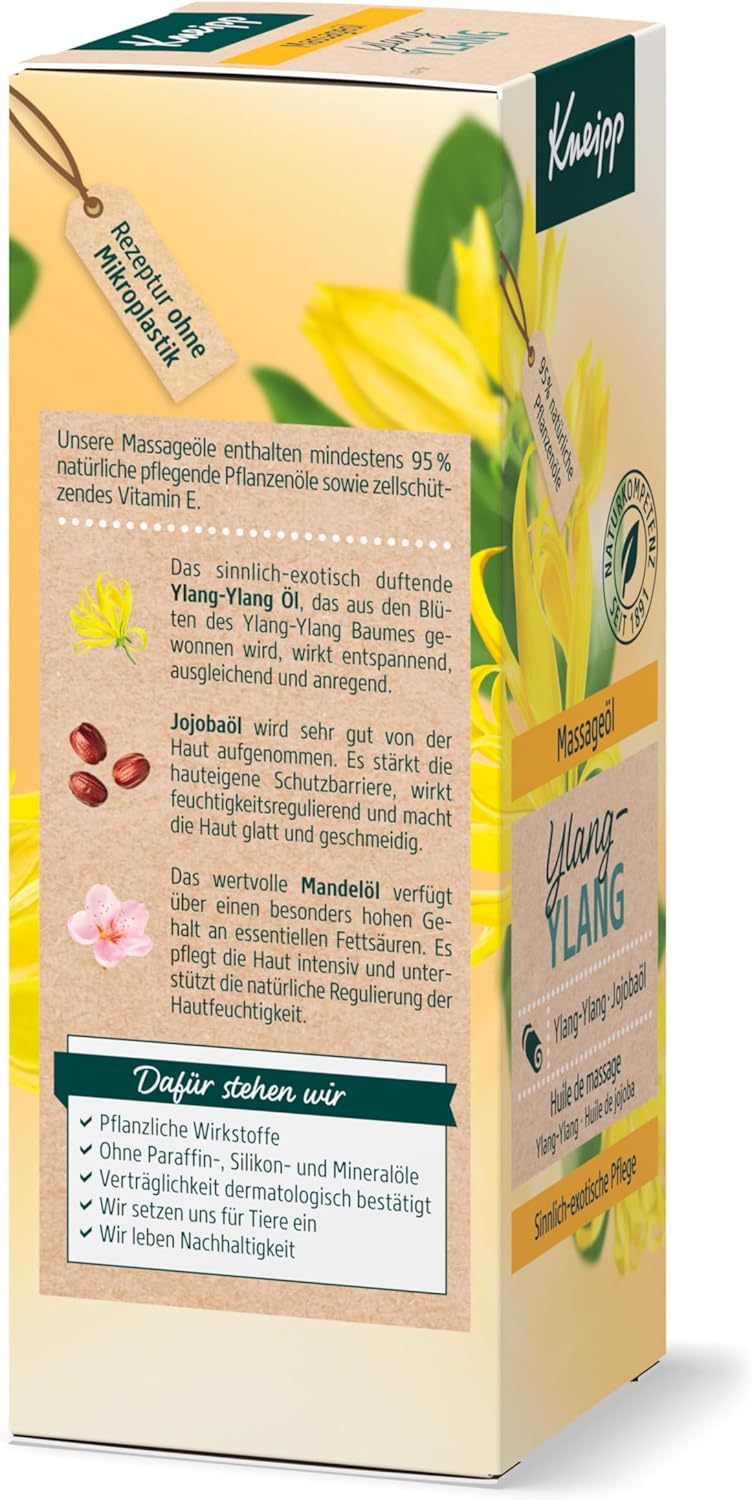 Kneipp Pflegendes Massageöl Ylang-Ylang, 100 ml (1er Pack)