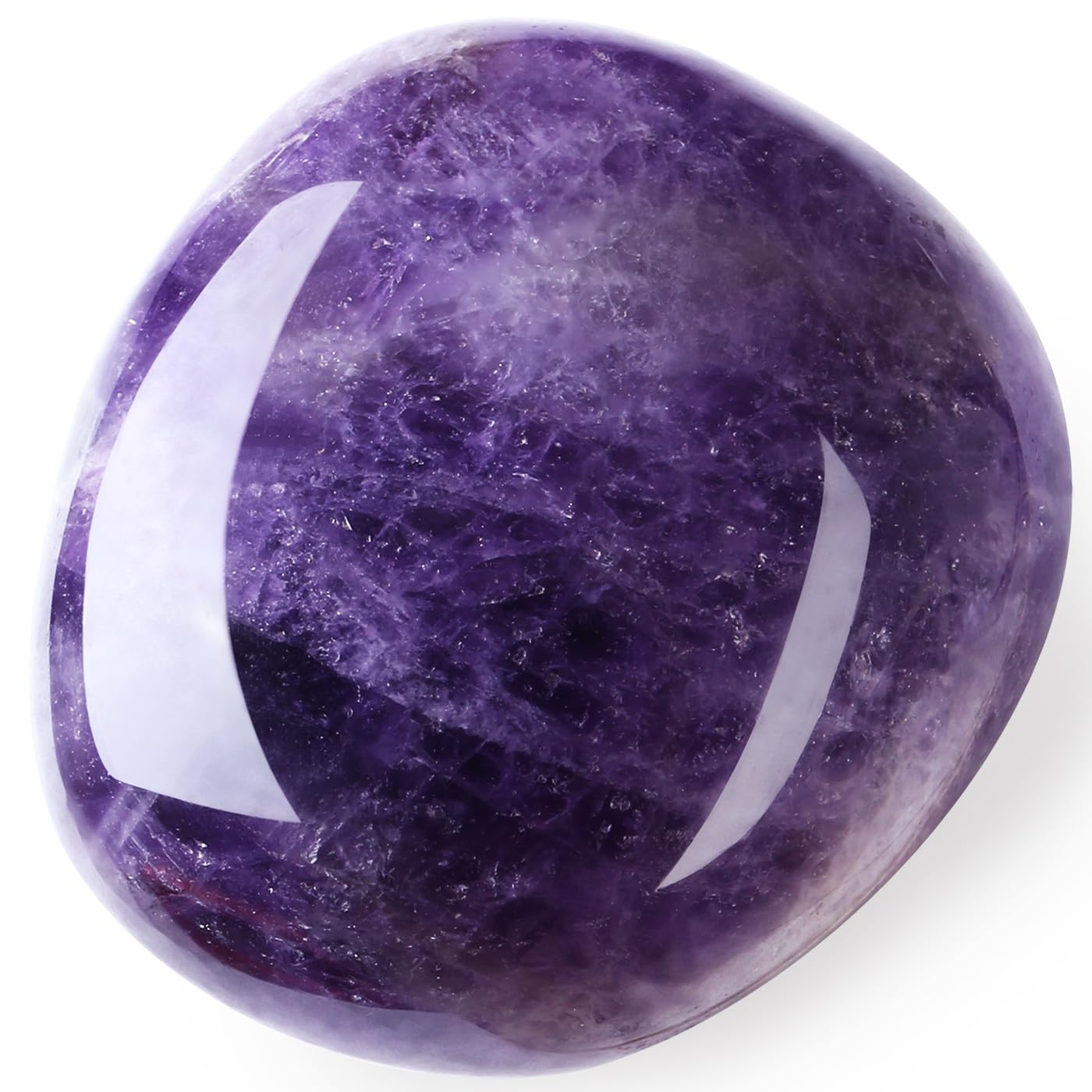 MAIBAOTA 1.6-2.0" Rose Quartz Crystals Large Reiki Healing Crystals Natural Tumbled Pink Polished Stones for Energy Witchcraft Therapy Meditation DIY Crystals for Protection