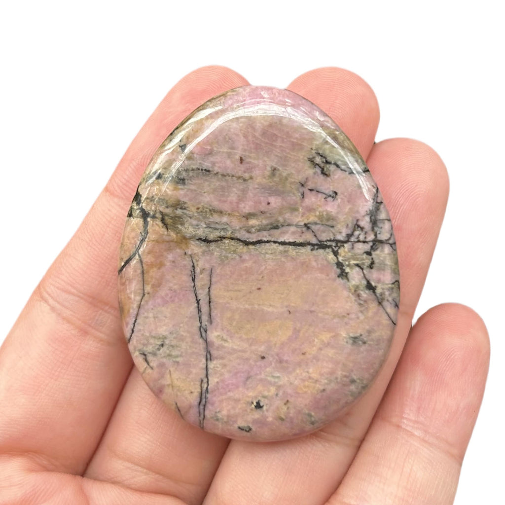 Moonstone Water Drops Chakra Thumb Worry Stone Stress Relax Healing Reiki Crystal Bags Palm Stones